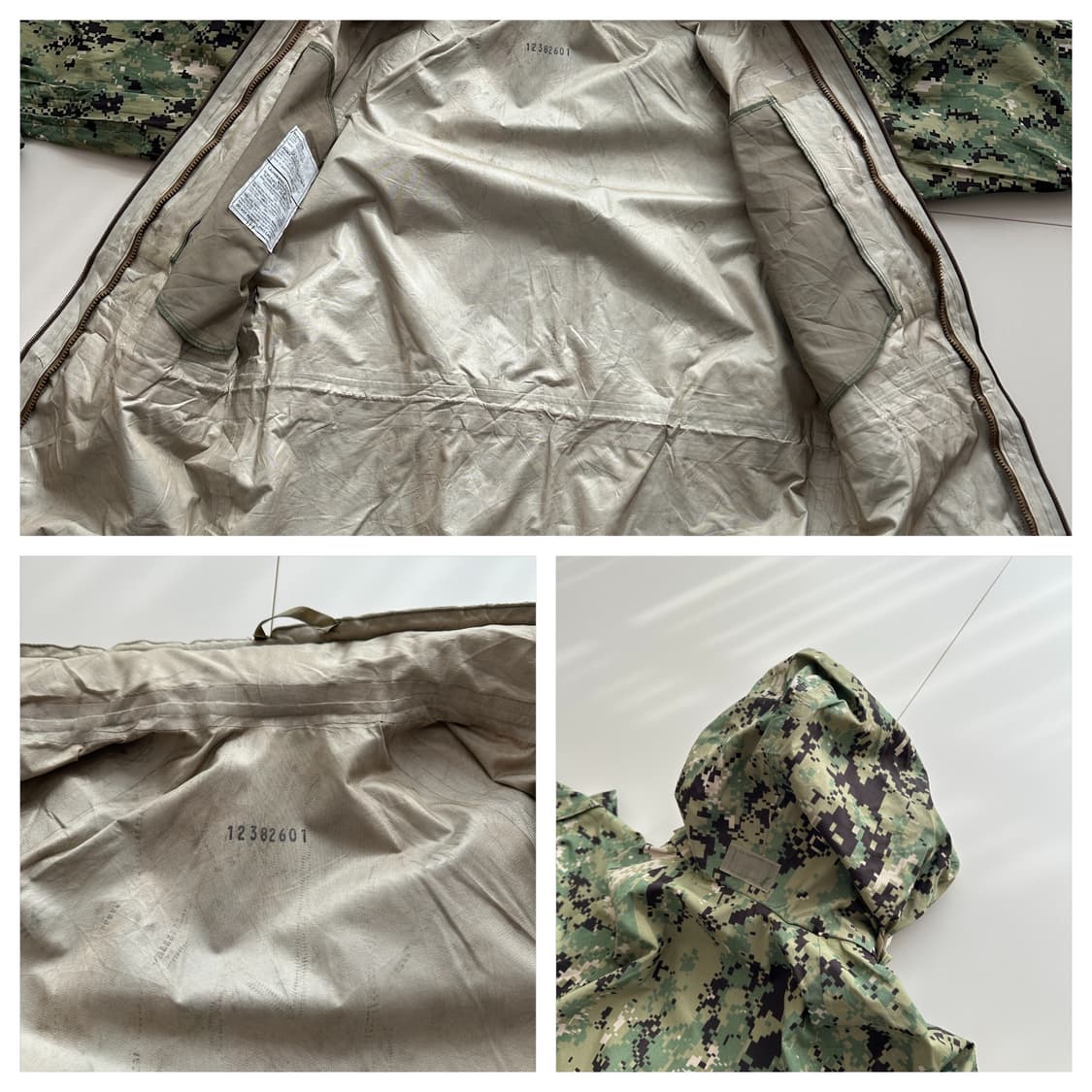 US NAVY usn 네이비씰  고어텍스 AOR2 타입3 파카 상품이미지7