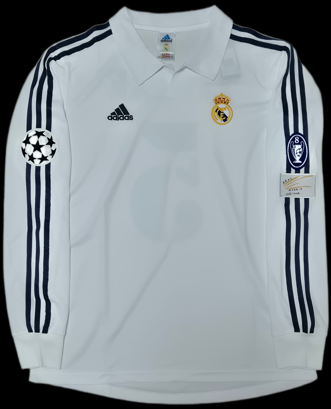 01-02 레알마드리드 홈 지네딘 지단 긴팔 유니폼 L사이즈 레플리카 상품이미지2