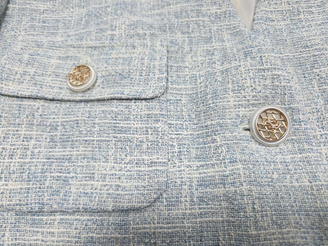 질스튜어트(JILLSTUART) 스트레치 면혼방 트위드자켓 55-66 상품이미지6