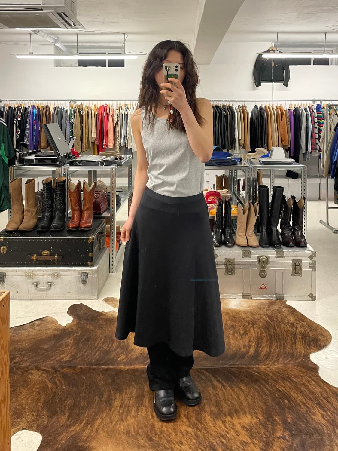 HEART HAAT BY issey miyake skirt 상품이미지1