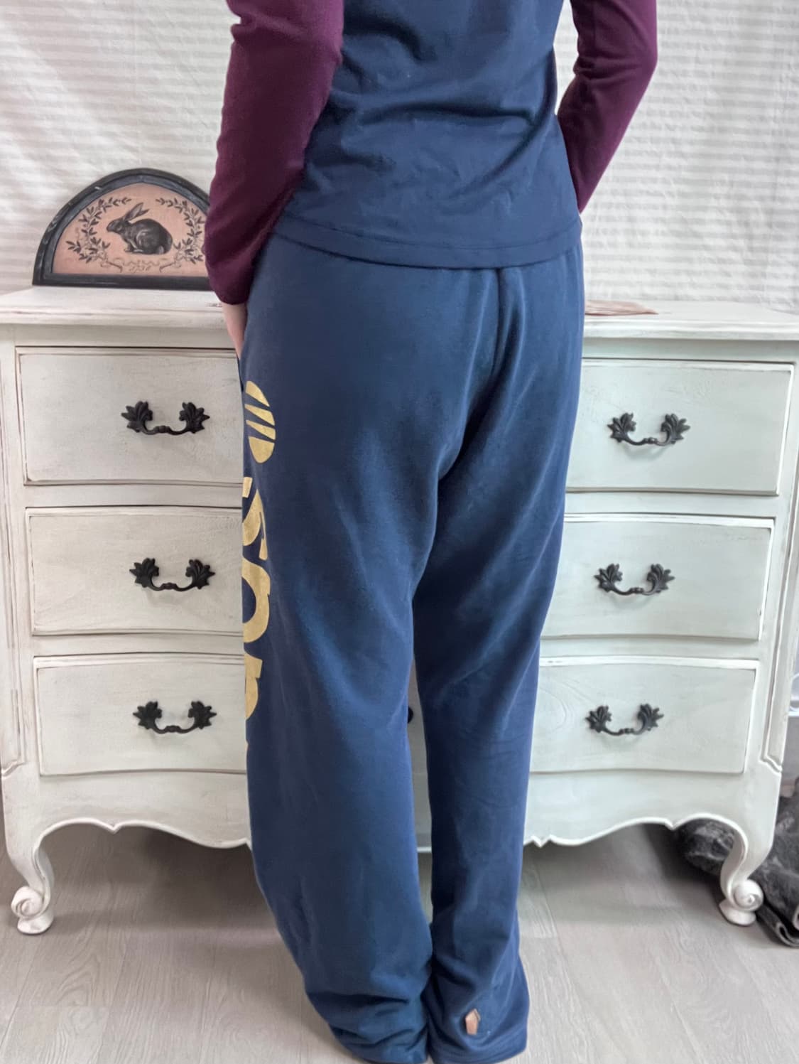 jpn vintage 아디다스 네이비 트레이닝 팬츠 y2k 스트릿 갸루  상품이미지5