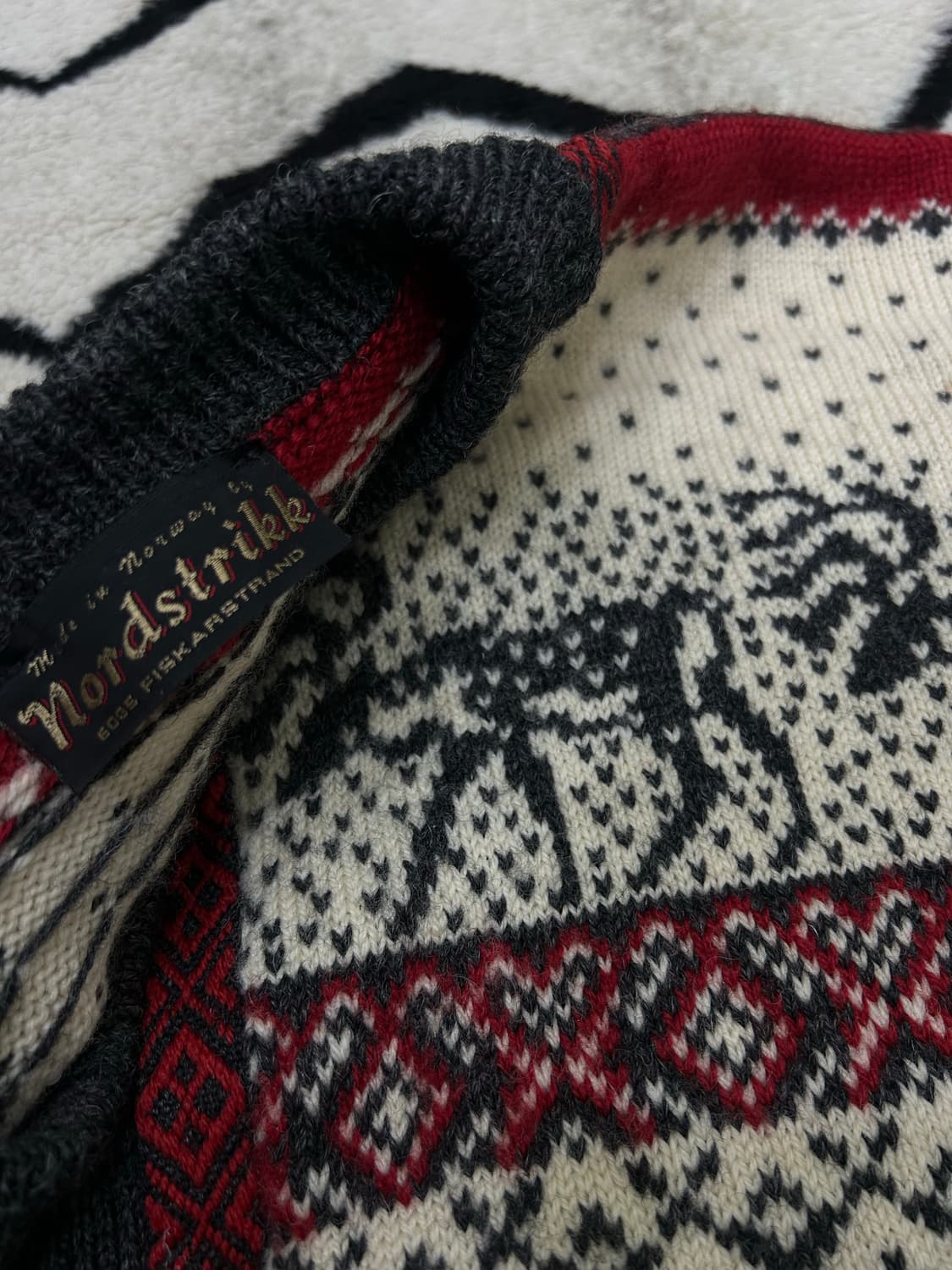 [실측XL]Nordstrikk 노르딕 패턴 가디건 상품이미지5