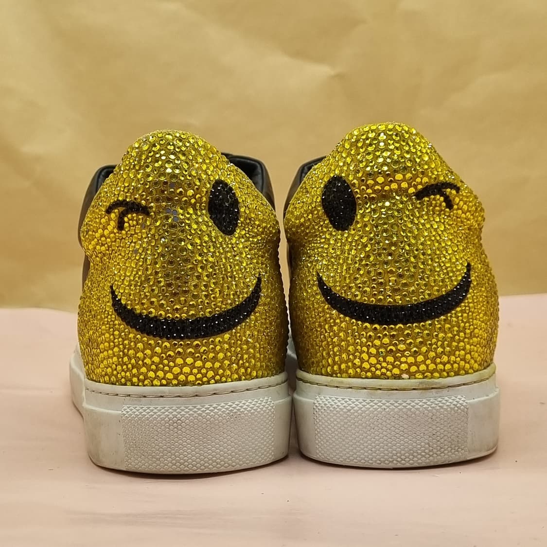 알베르토페르마니 블랙 레더 스니커즈 240 상품이미지4