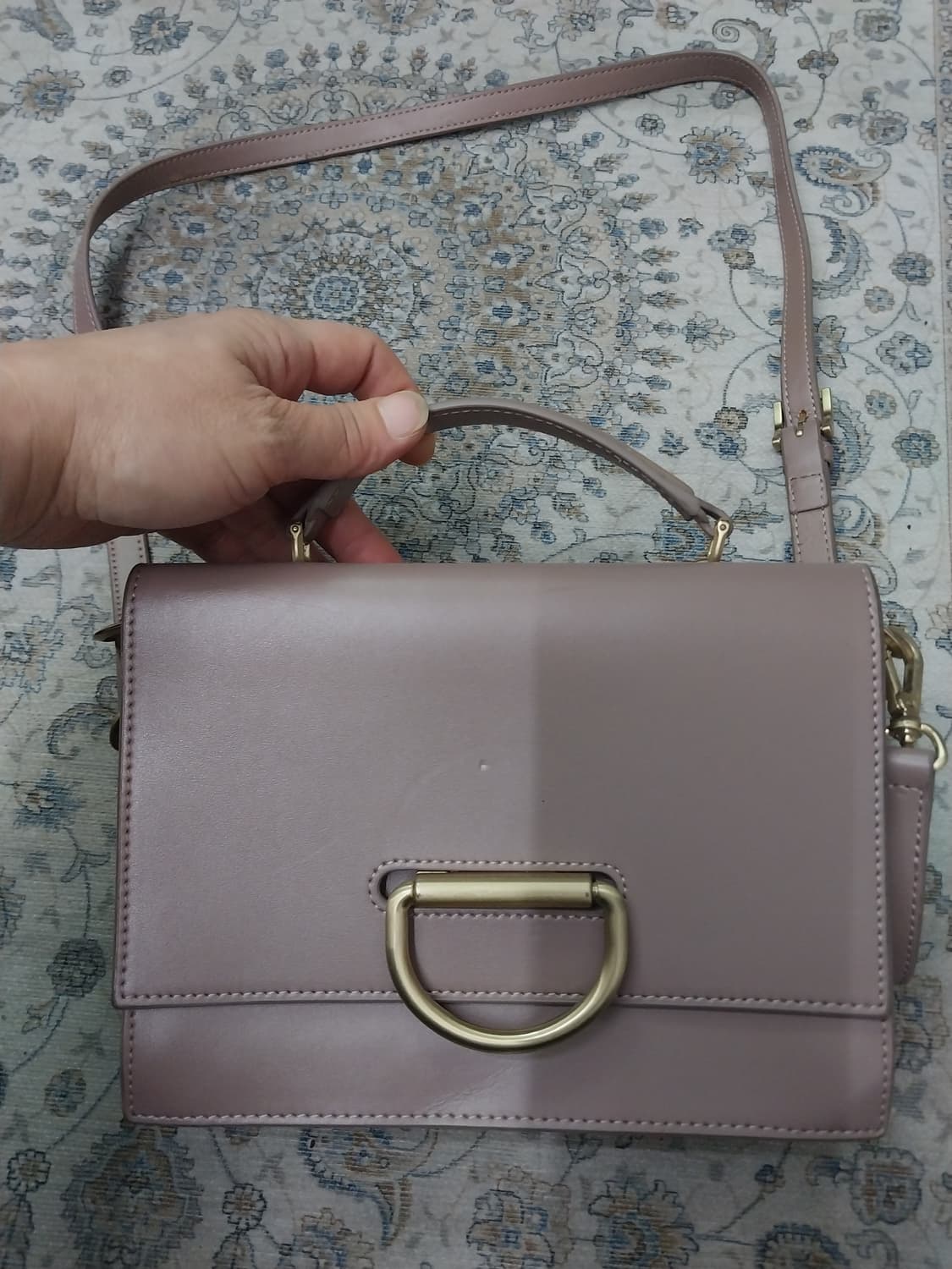 마리아 꾸르끼 핑크 크로스백 상품이미지1