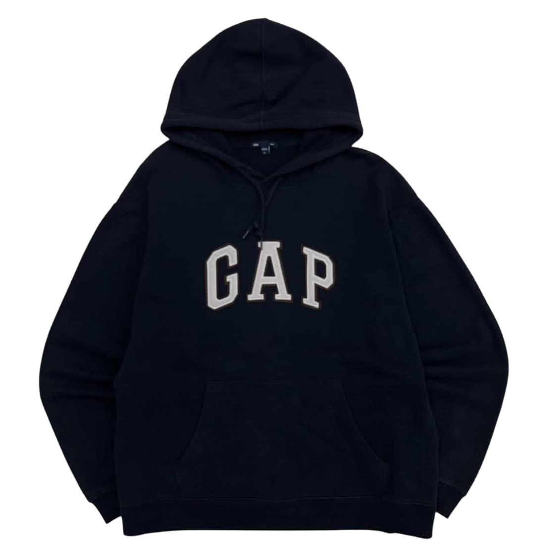 갭 패치로고 네이비 후드 M 상품이미지2