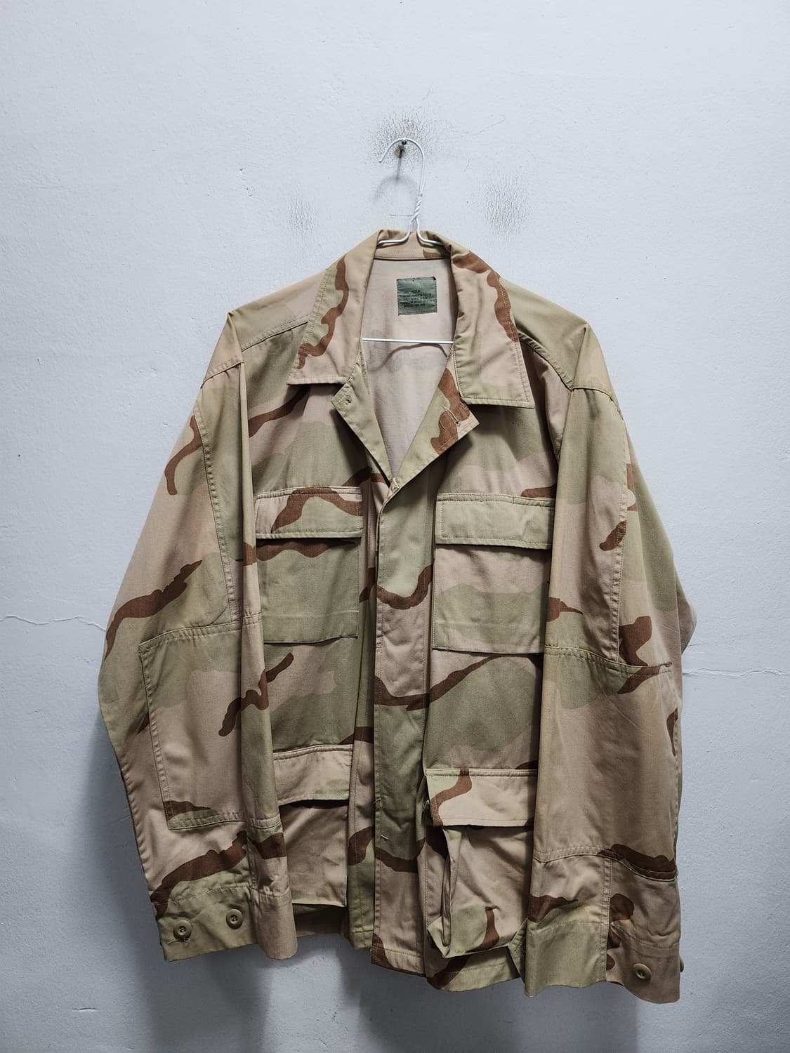 US ARMY 미군 데저트 밀리터리 셔츠 상품이미지1