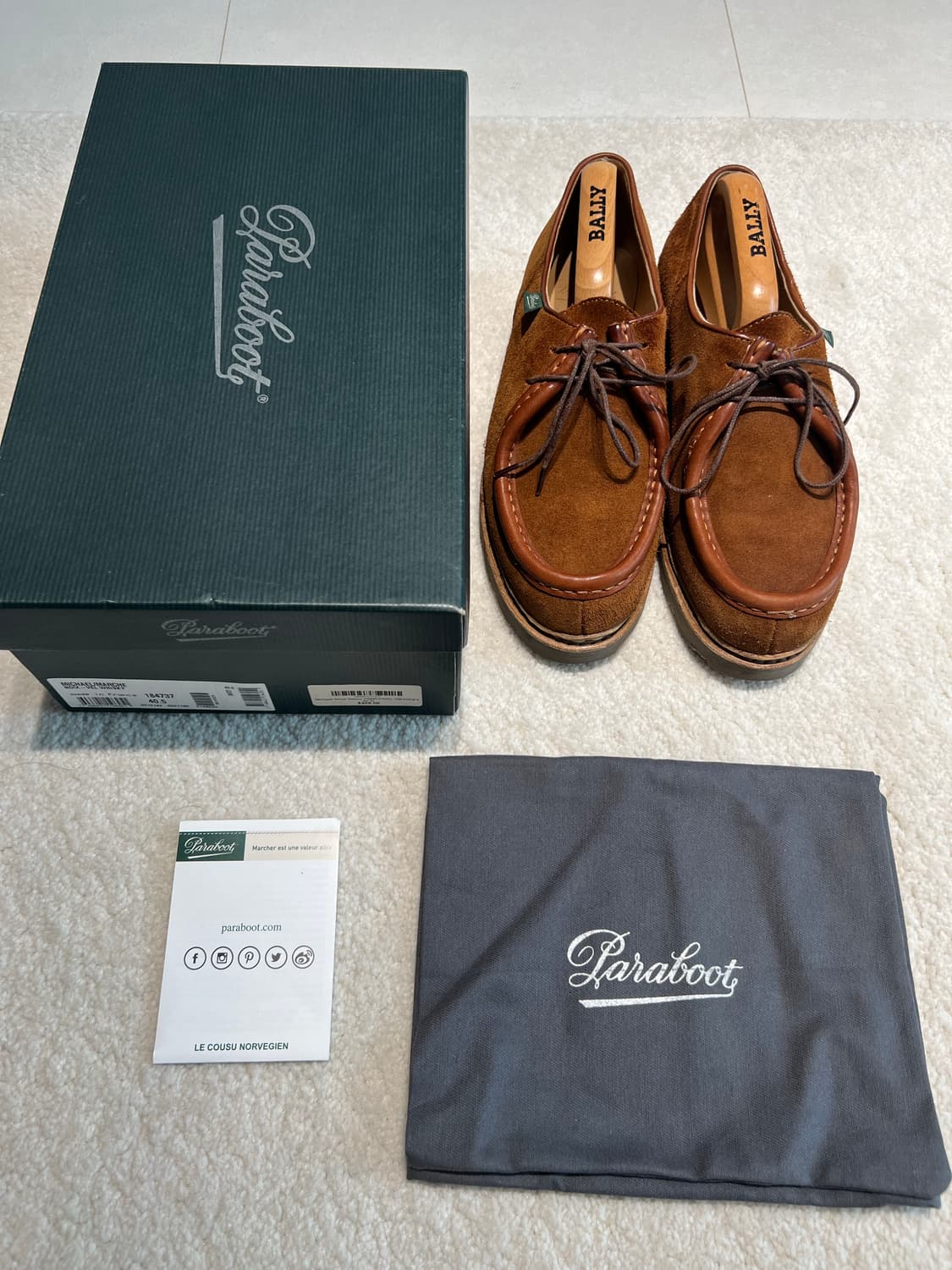 파라부트 미카엘 위스키 스웨이드 상품이미지2