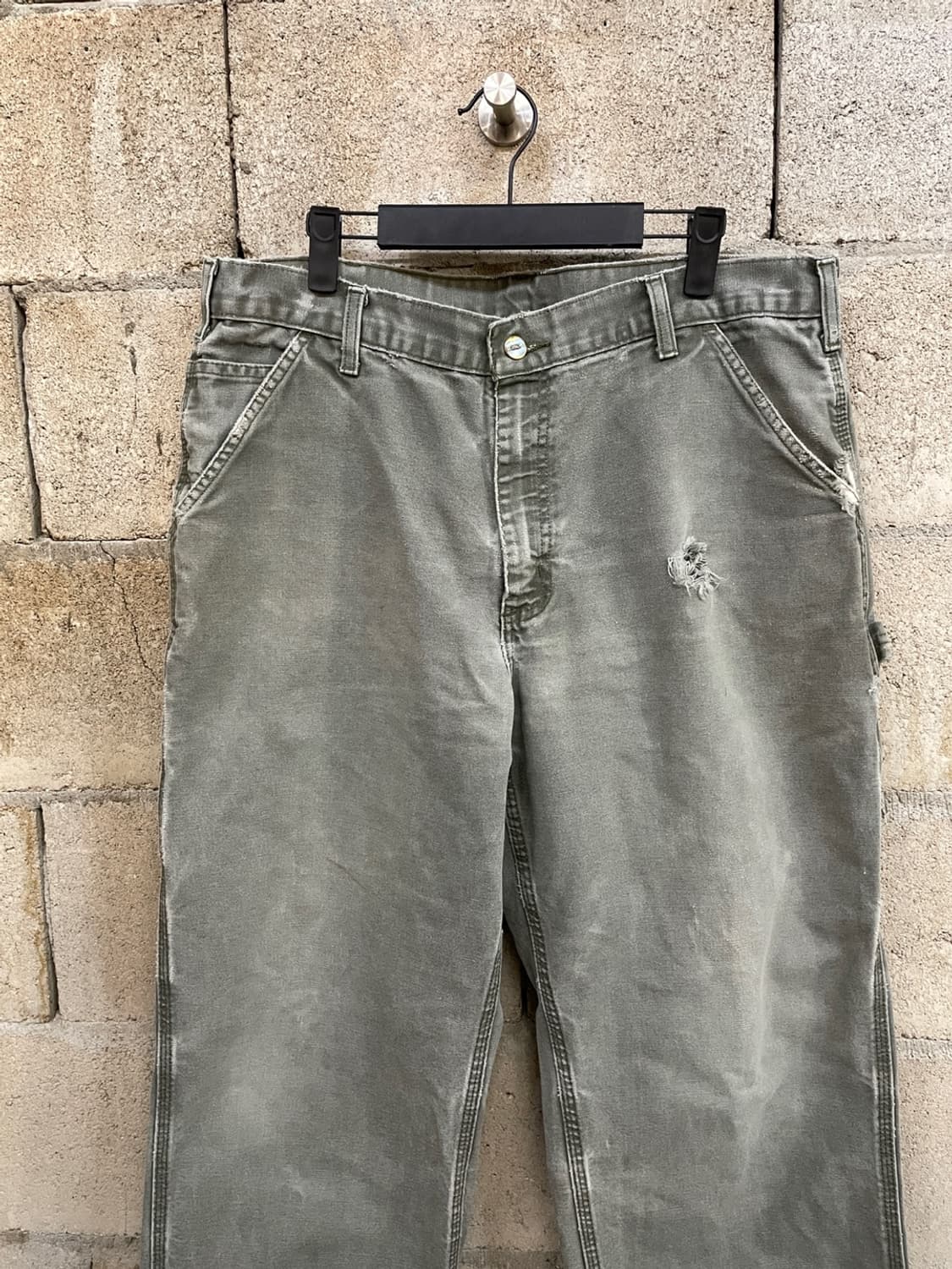 칼하트 B11 모스그린 카펜터 워크 팬츠 상품이미지3