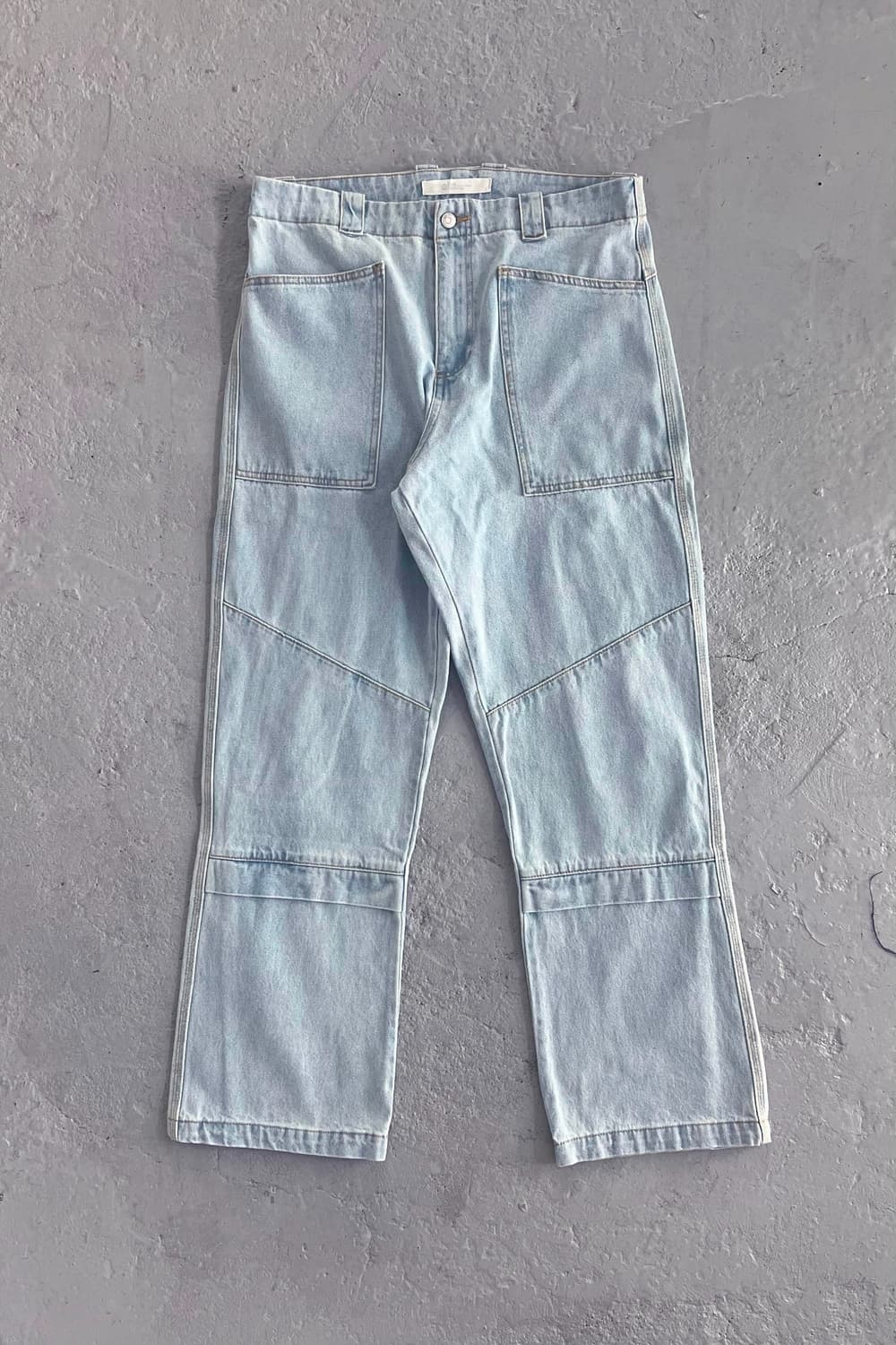 플라스틱프로덕트 MPa WAVE ZIPPER PANTS L 스틸블루 상품이미지1