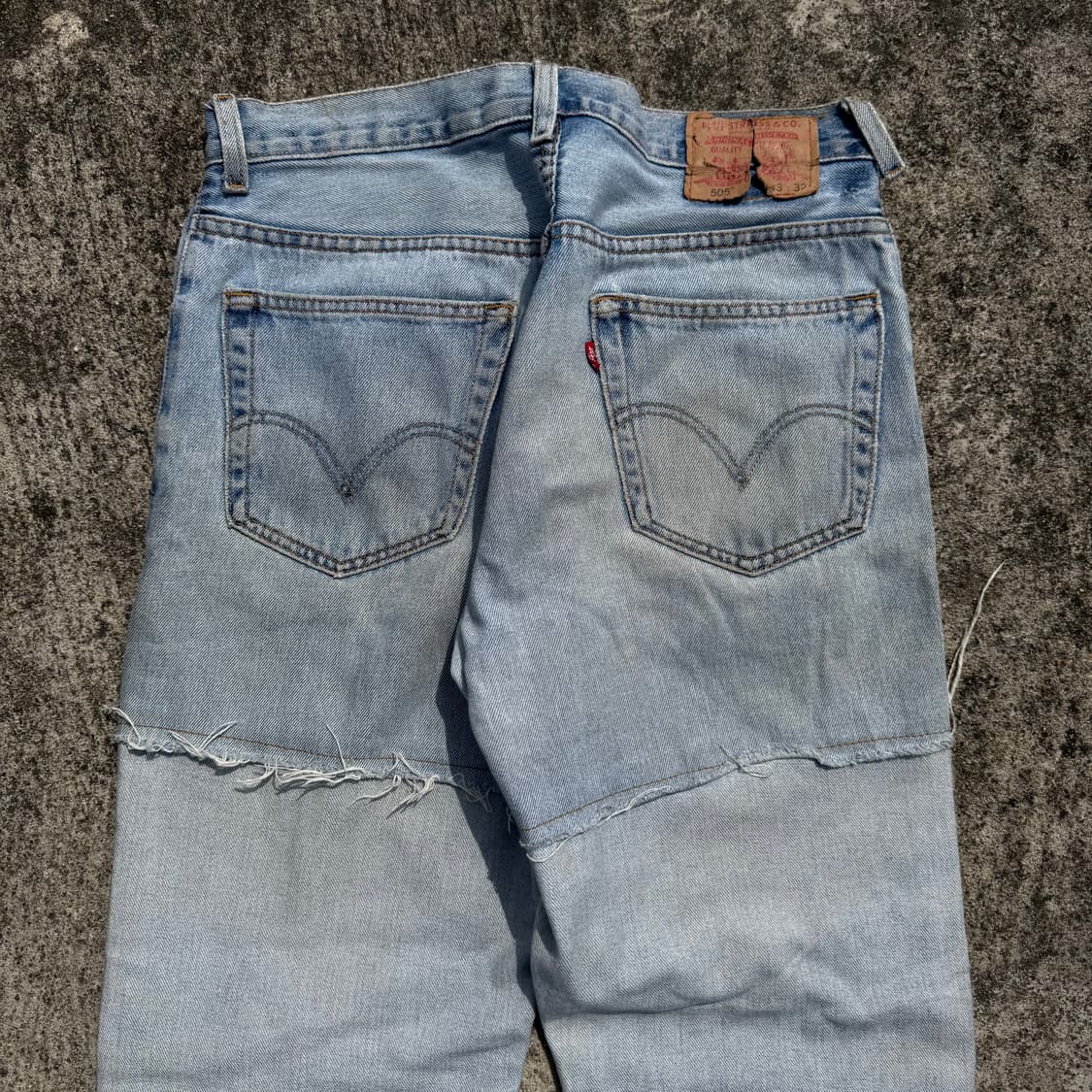 [34] 리바이스 505 커스텀 데님 팬츠 상품이미지5