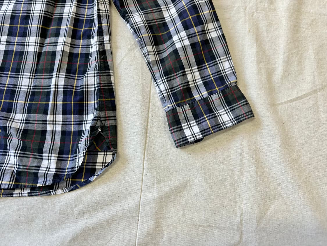 블랙 타탄 체크 셔츠 상품이미지7