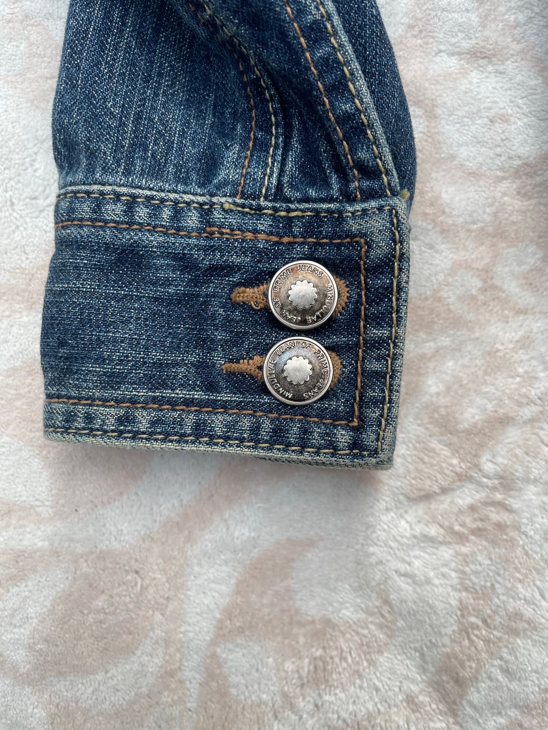 Vintage Cropped western Denim Jacket   상품이미지6