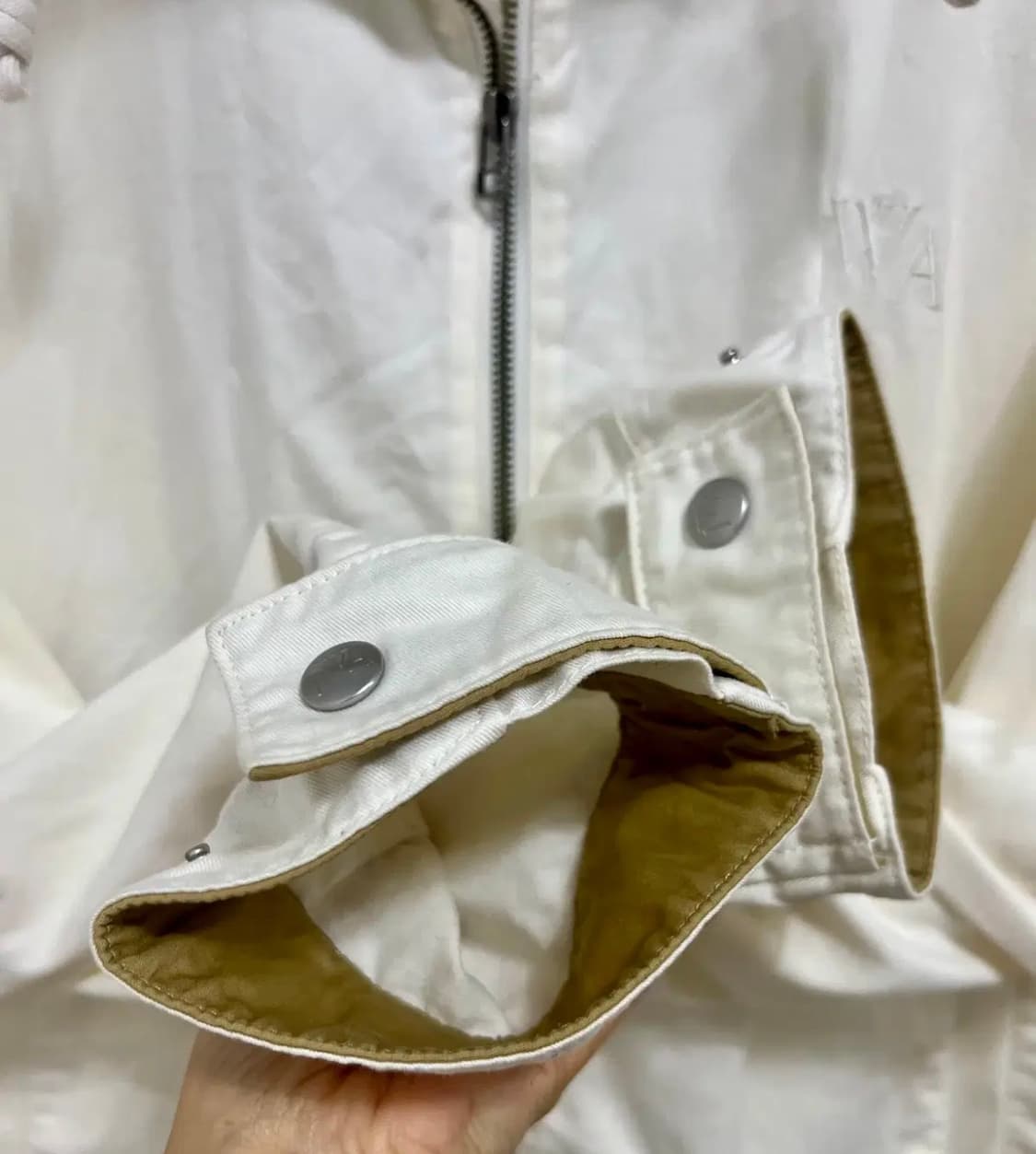 제이더블유앤더슨x유니클로 아이보리 코튼점퍼 집업점퍼 상품이미지6