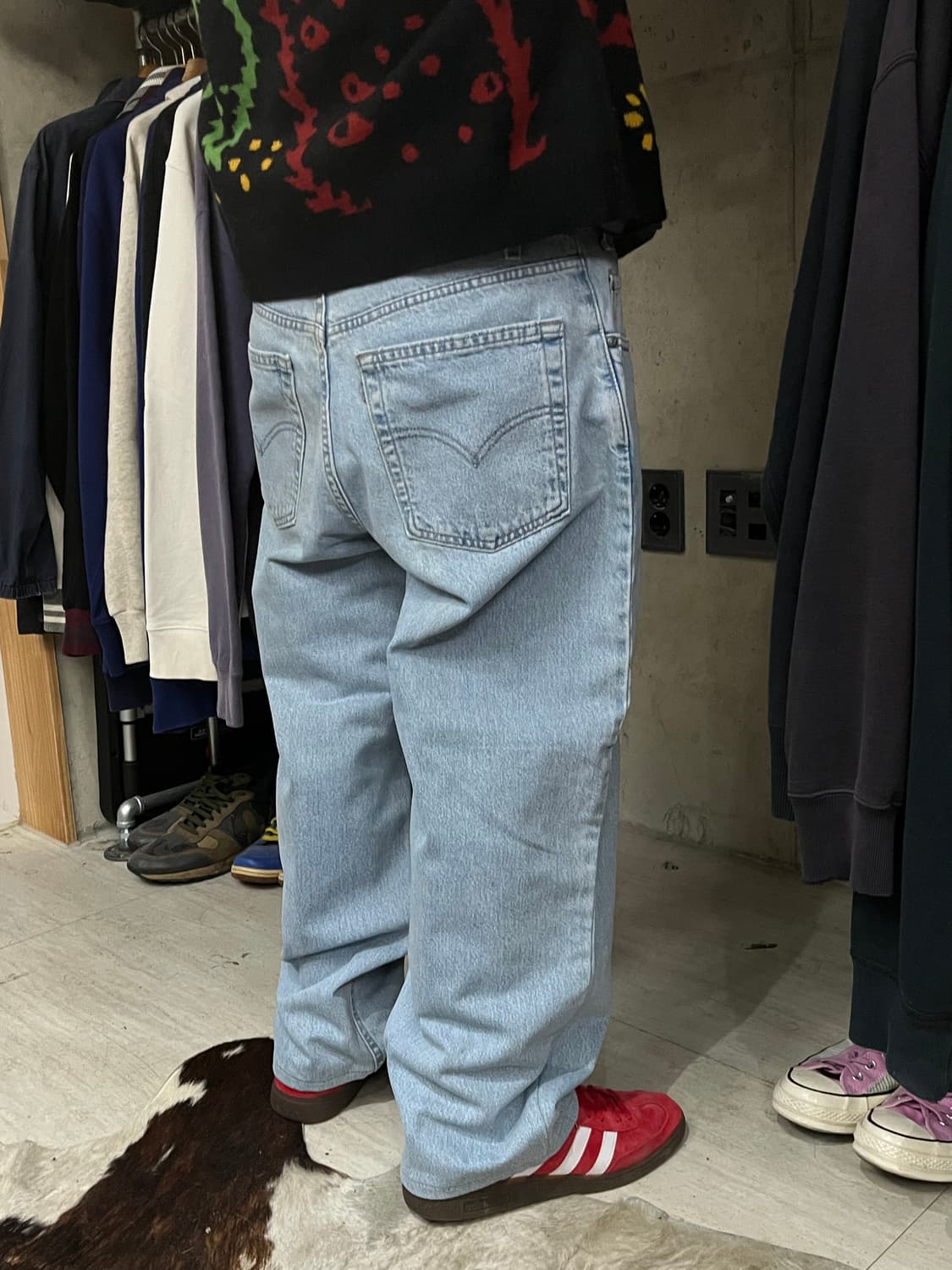 90s LEVI'S SILVER TAB BAGGY PANTS 상품이미지2