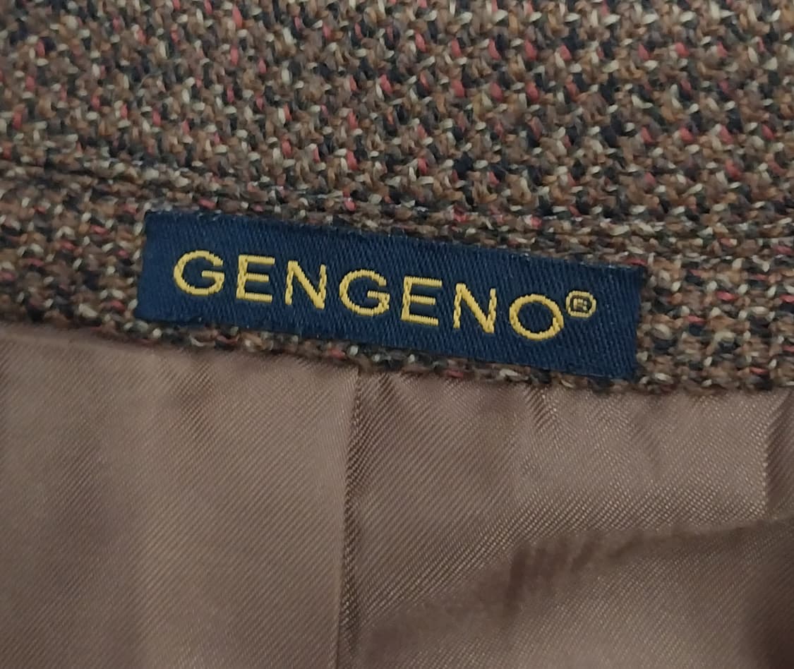 이태리 GENGENO 브라운 남성 울자켓 (95-100) 상품이미지4