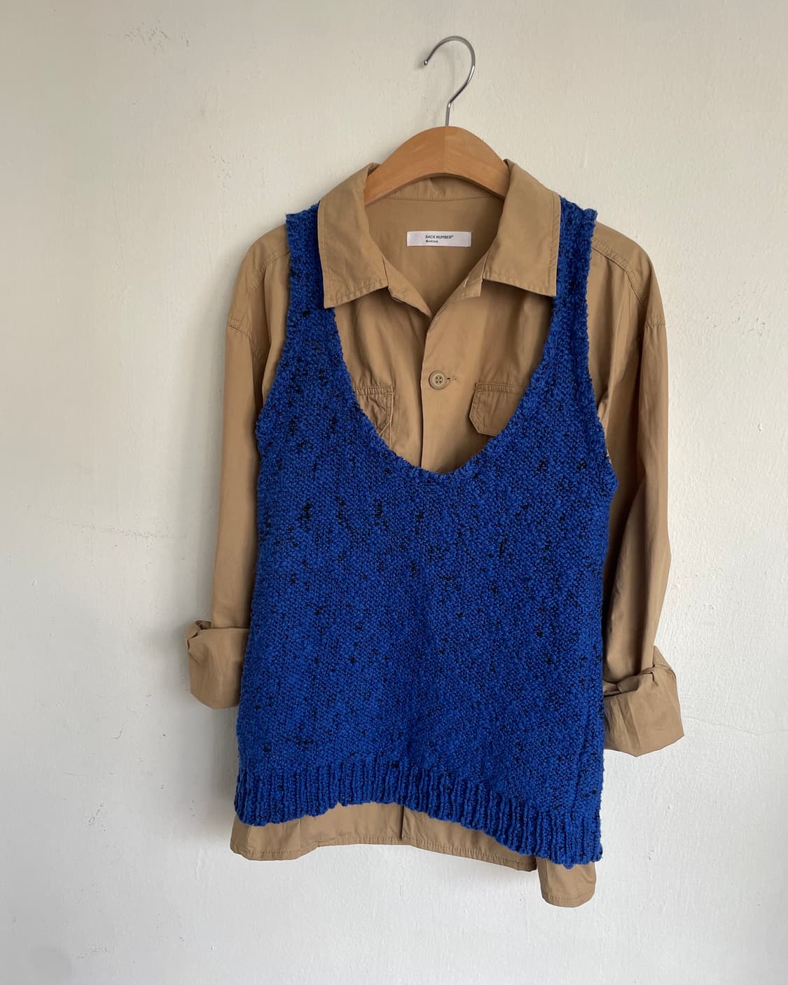 Knit vest 상품이미지4