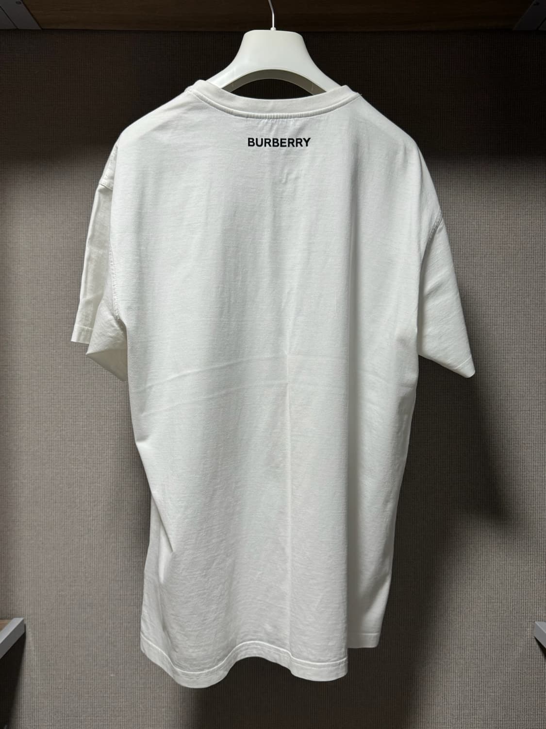 버버리 마린 스케치 프린트 티셔츠 화이트 S 상품이미지7