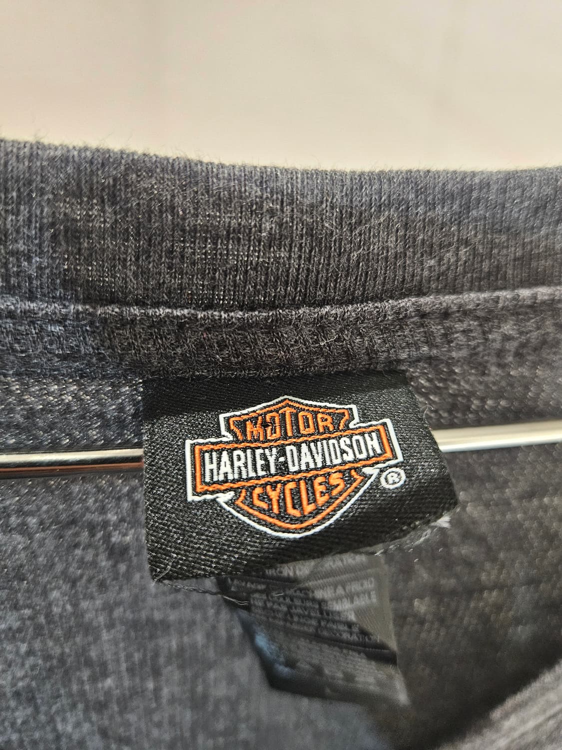 할리데이비슨 스컬 긴팔 티셔츠 상품이미지5