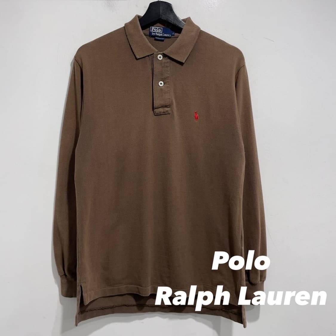 폴로 랄프로렌 긴팔 카라티 상품이미지1