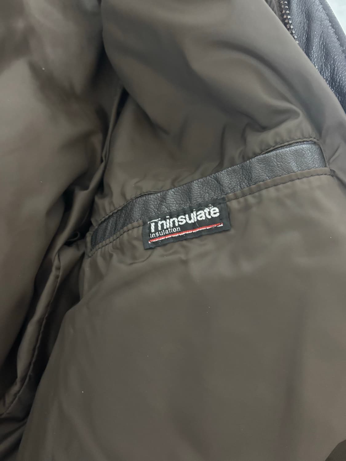 80s 엘엘빈 고트스킨 A2 레더 자켓 상품이미지8