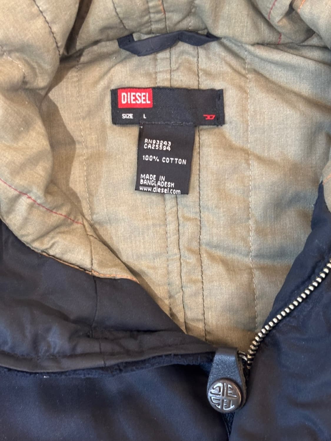 Vintage Diesel Hood Jumper 상품이미지5