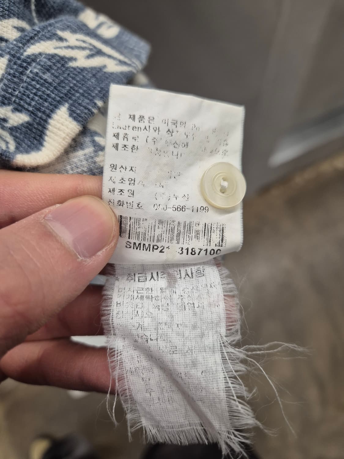 폴로 랄프로렌 패턴 반팔 셔츠 L 상품이미지7