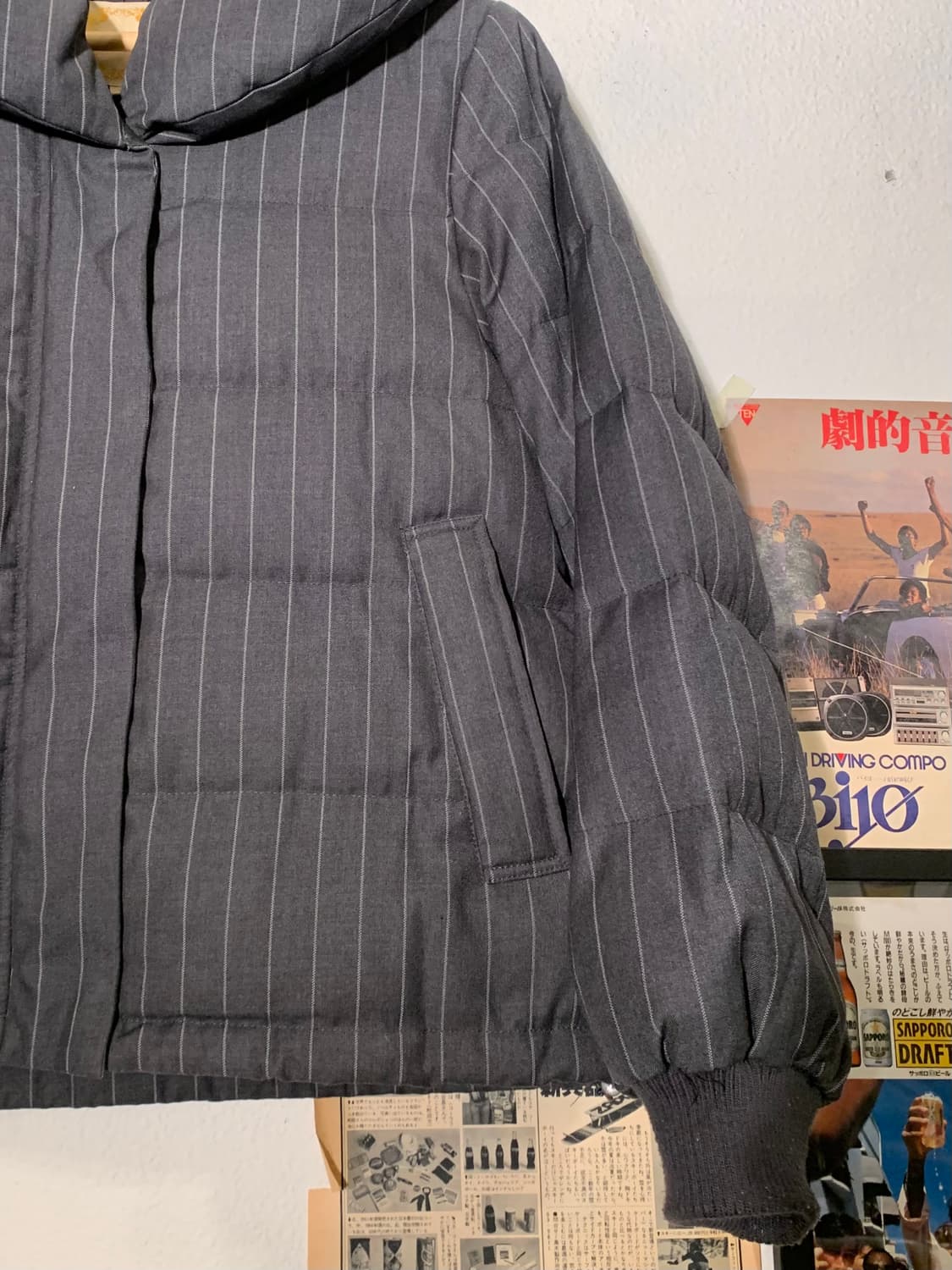 빔즈하트 하이카라 스트라이프패딩 상품이미지6