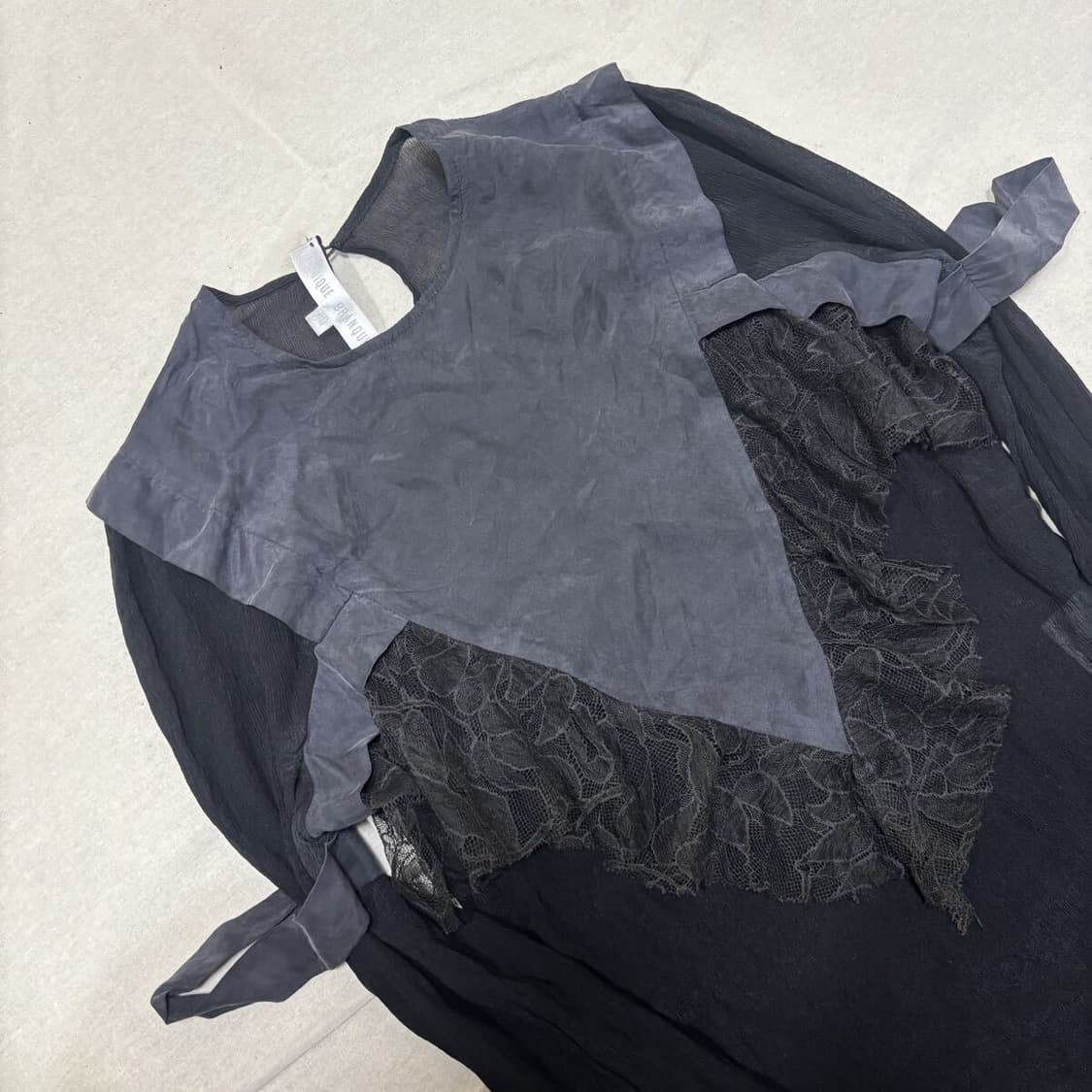 Veronique Branquinho silk cutsew shirt 상품이미지2