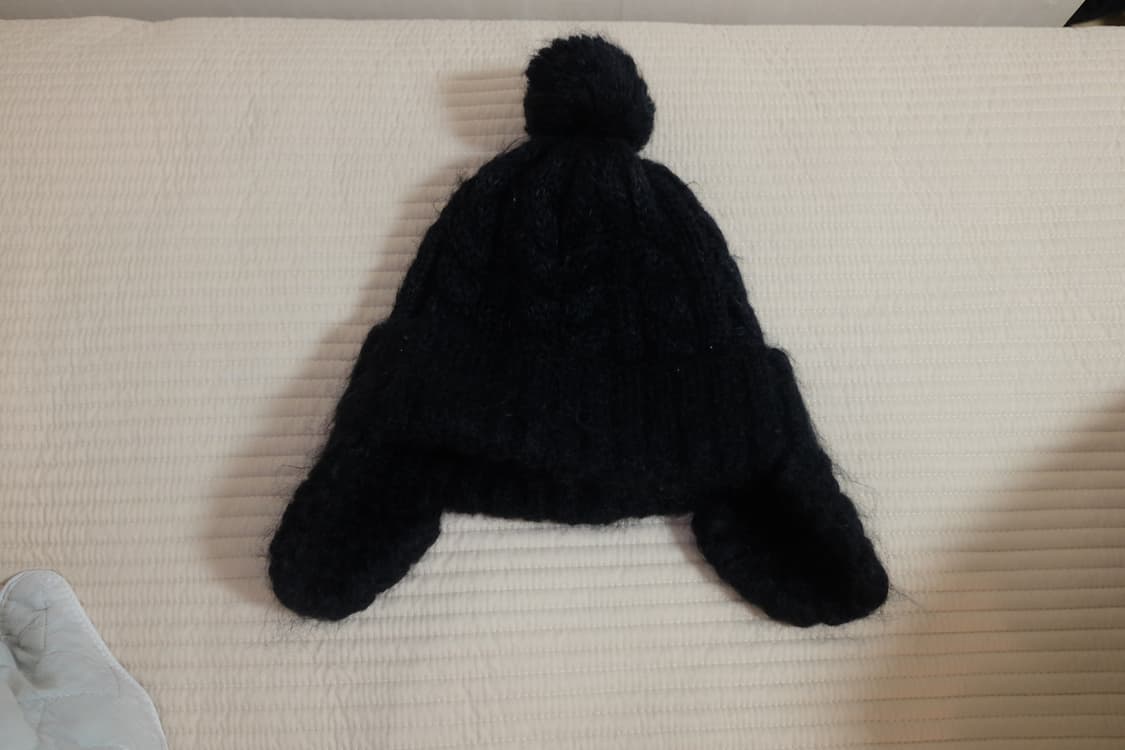 CA4LA 카시라 이어플랩 방울 비니 상품이미지1