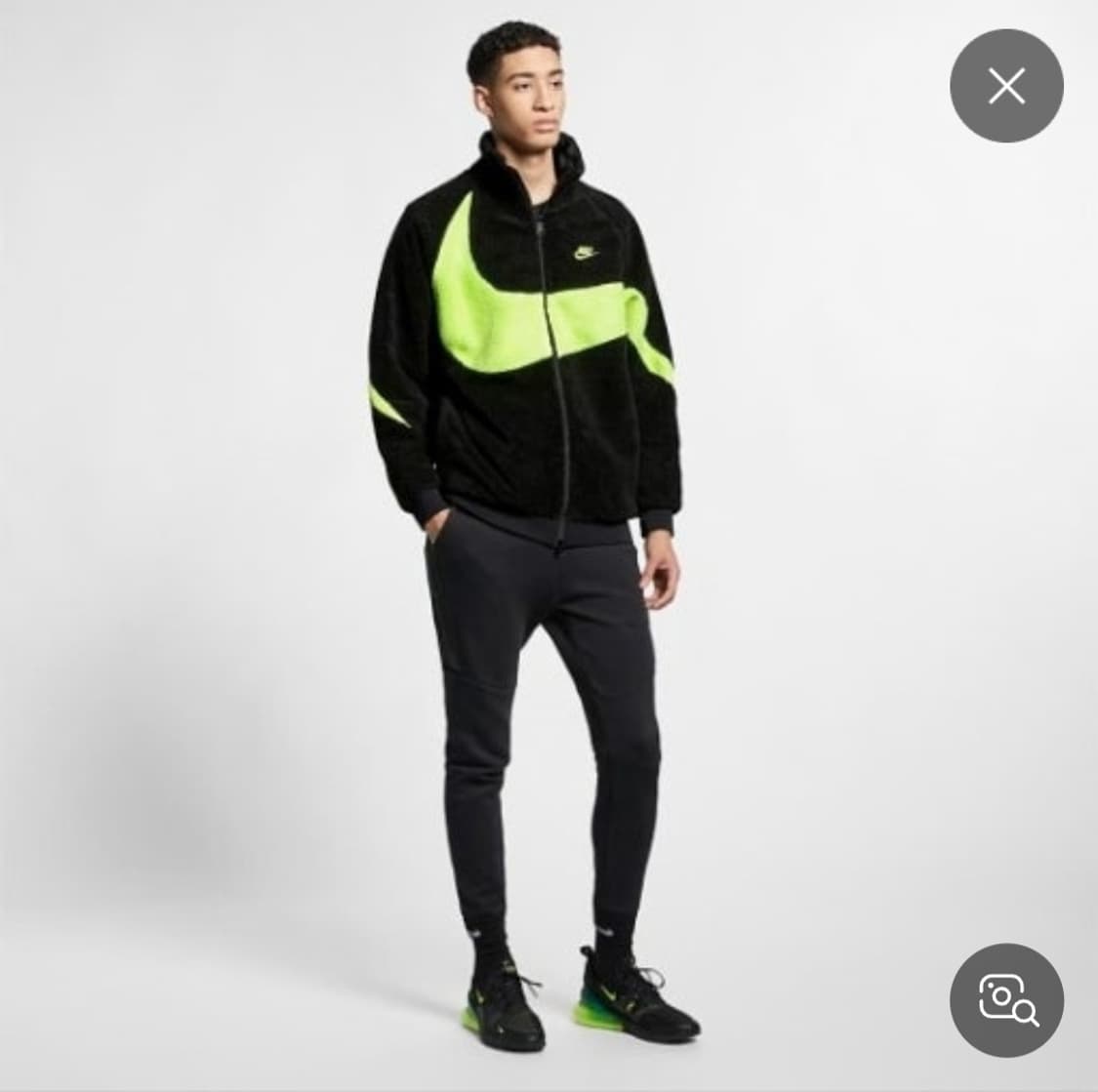 나이키 빅스우시 뽀글이 리버시블 플리스  M 상품이미지4