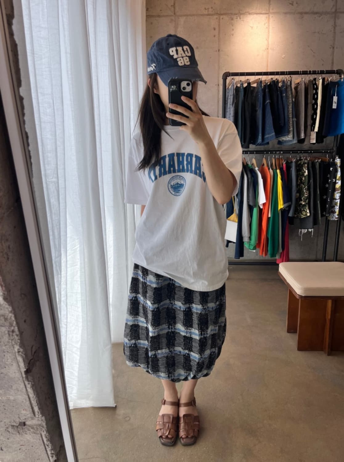 히로코비스 벌룬 벨벳 스커트 상품이미지8