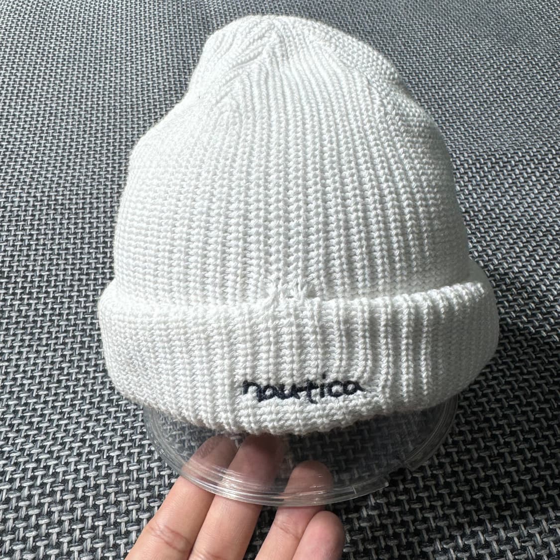 프릭스스토어X노티카 비니 화이트 ( OS/OLD-8230 ) 상품이미지2