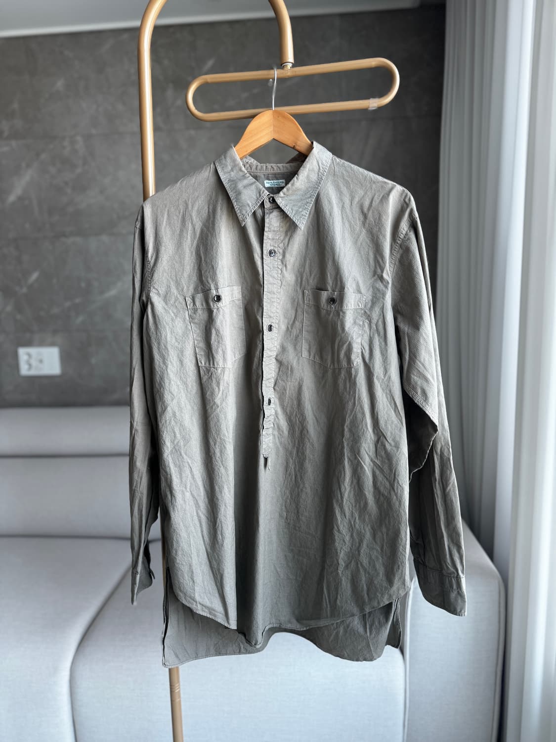 피그벨 (PHIGVEL) 풀오버 셔츠 4 (XL) 상품이미지1