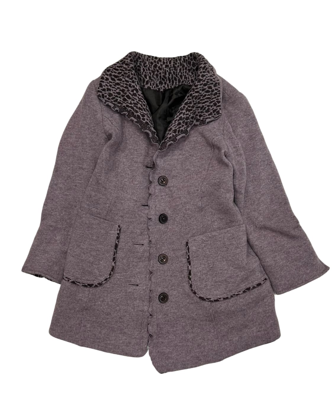 오사키나나 레오파드 코트 오네갸루 데일리 상품이미지1