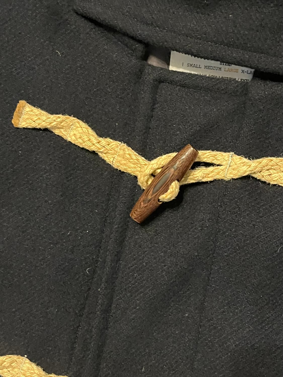 [L]에스피오나지 네이비 더플 코트 상품이미지3