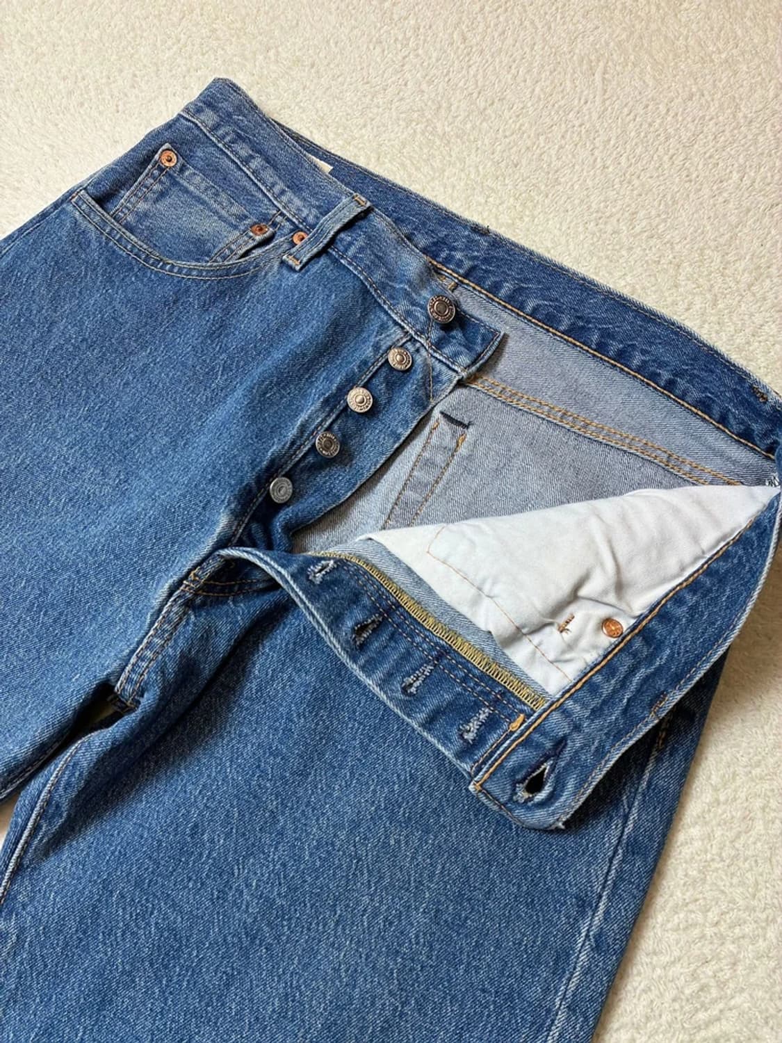 리바이스 00's 501 스트레이트 데님 팬츠 PN6629 상품이미지6