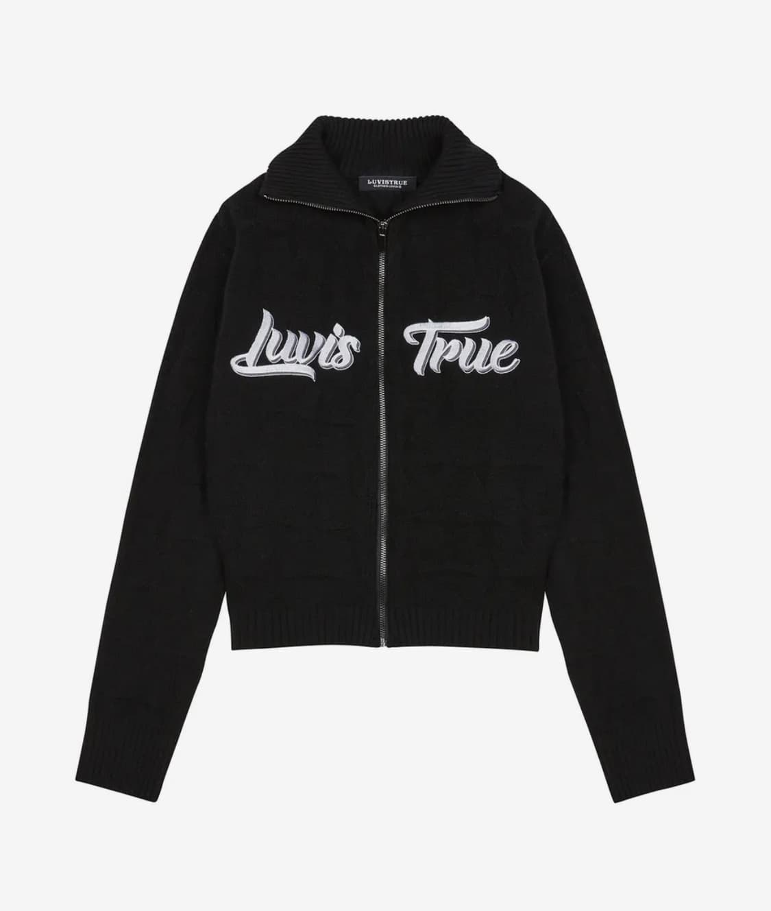 러브이즈트루 DN STAR KNIT ZIP UP 니트집업 상품이미지2