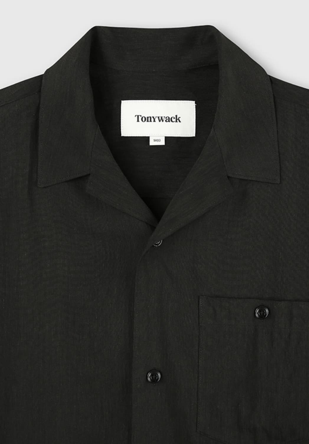 토니웩 Cozy Linen Viscose Cuban-Collar Shir 상품이미지5