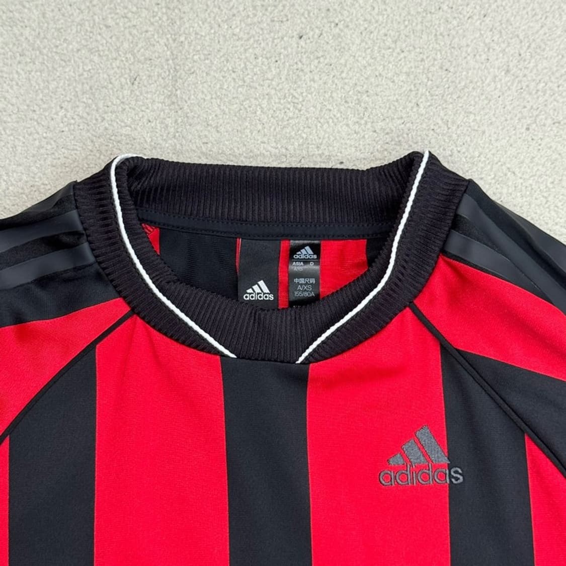 ADIDAS 쥬니어 스트라이프 축구복 A/XS 상품이미지3