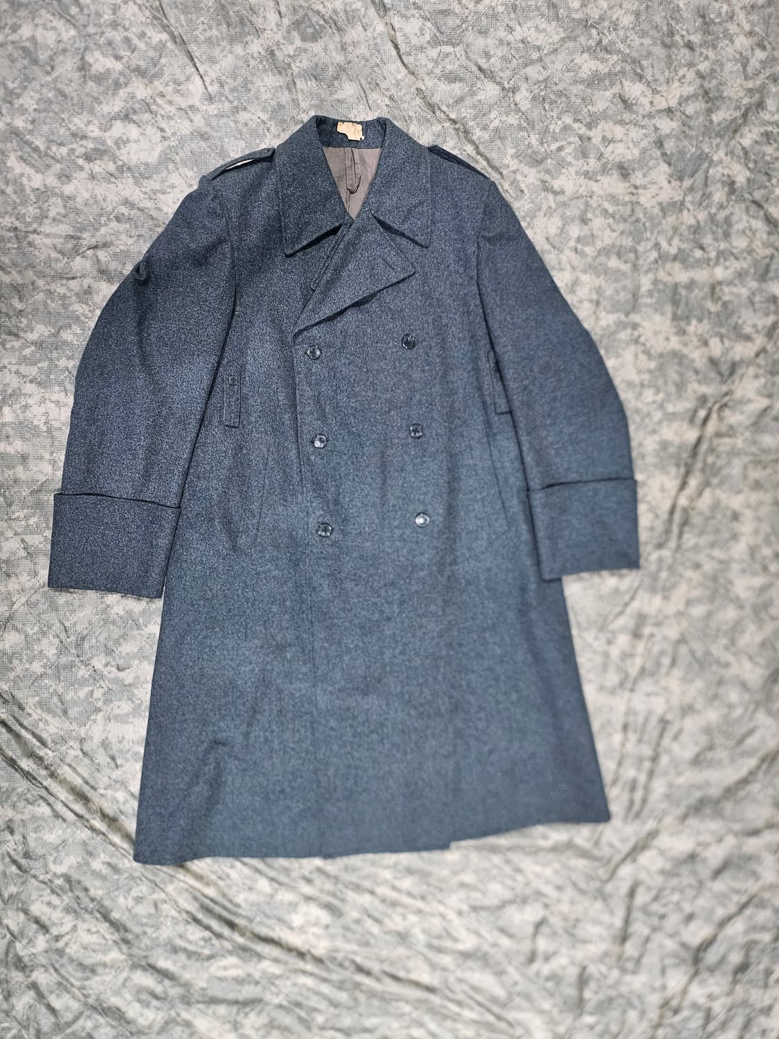 60s 프랑스군 오리지날 울더블코트 상품이미지1