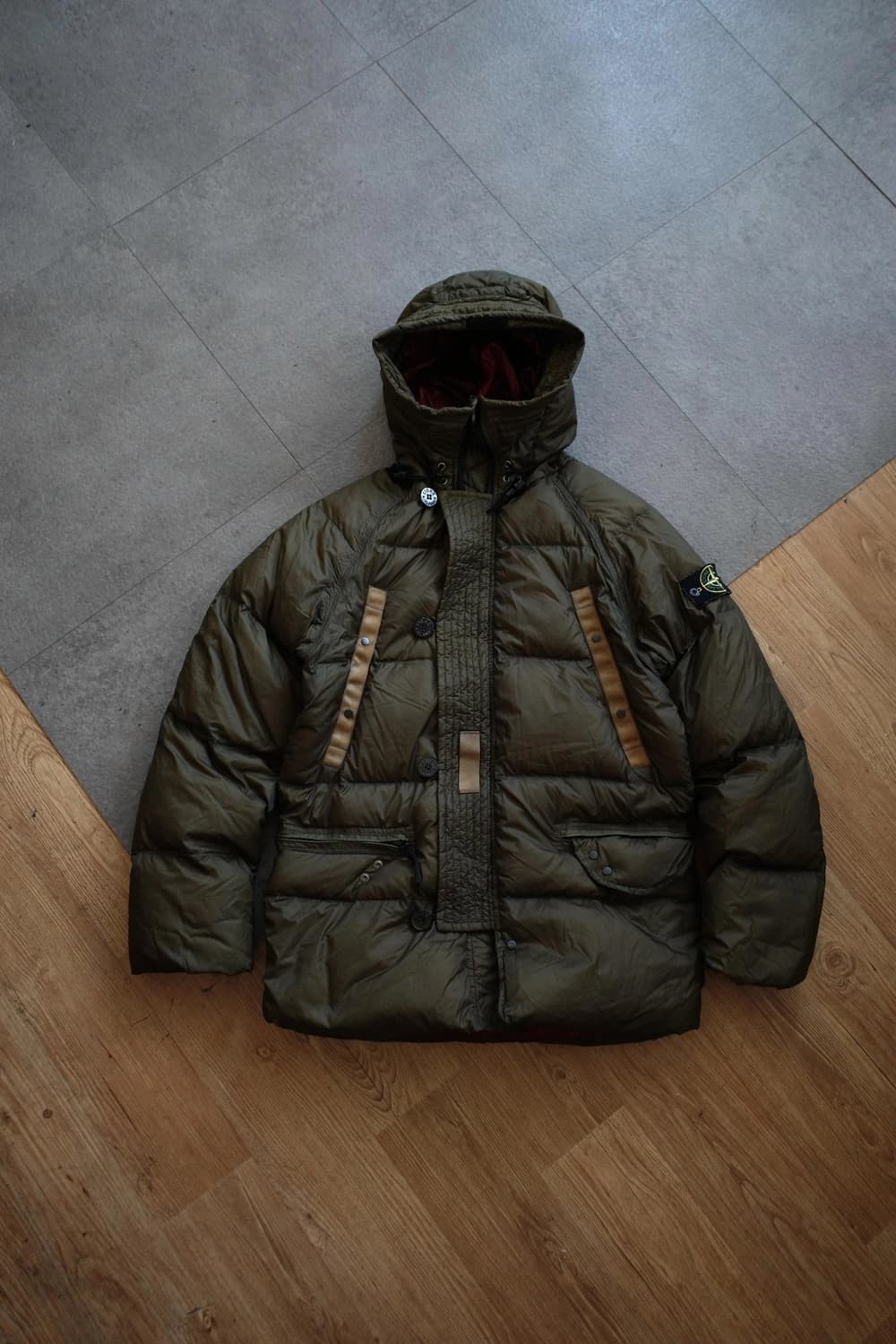 스톤아일랜드 레어 다운 자켓 상품이미지2