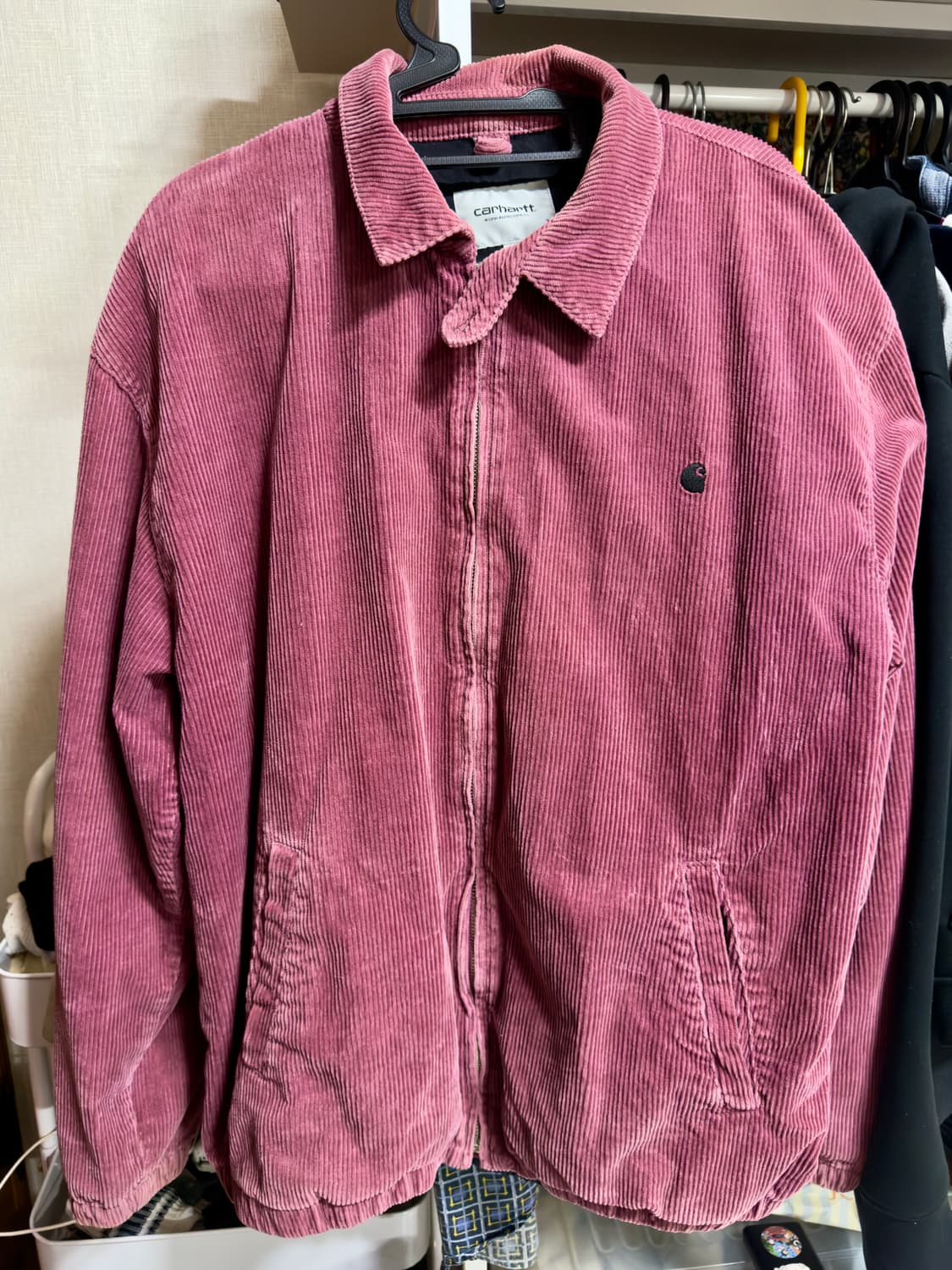 [정품] 칼하트 WIP 매디슨 코듀로이 자켓 (퍼플/버건디) 상품이미지1