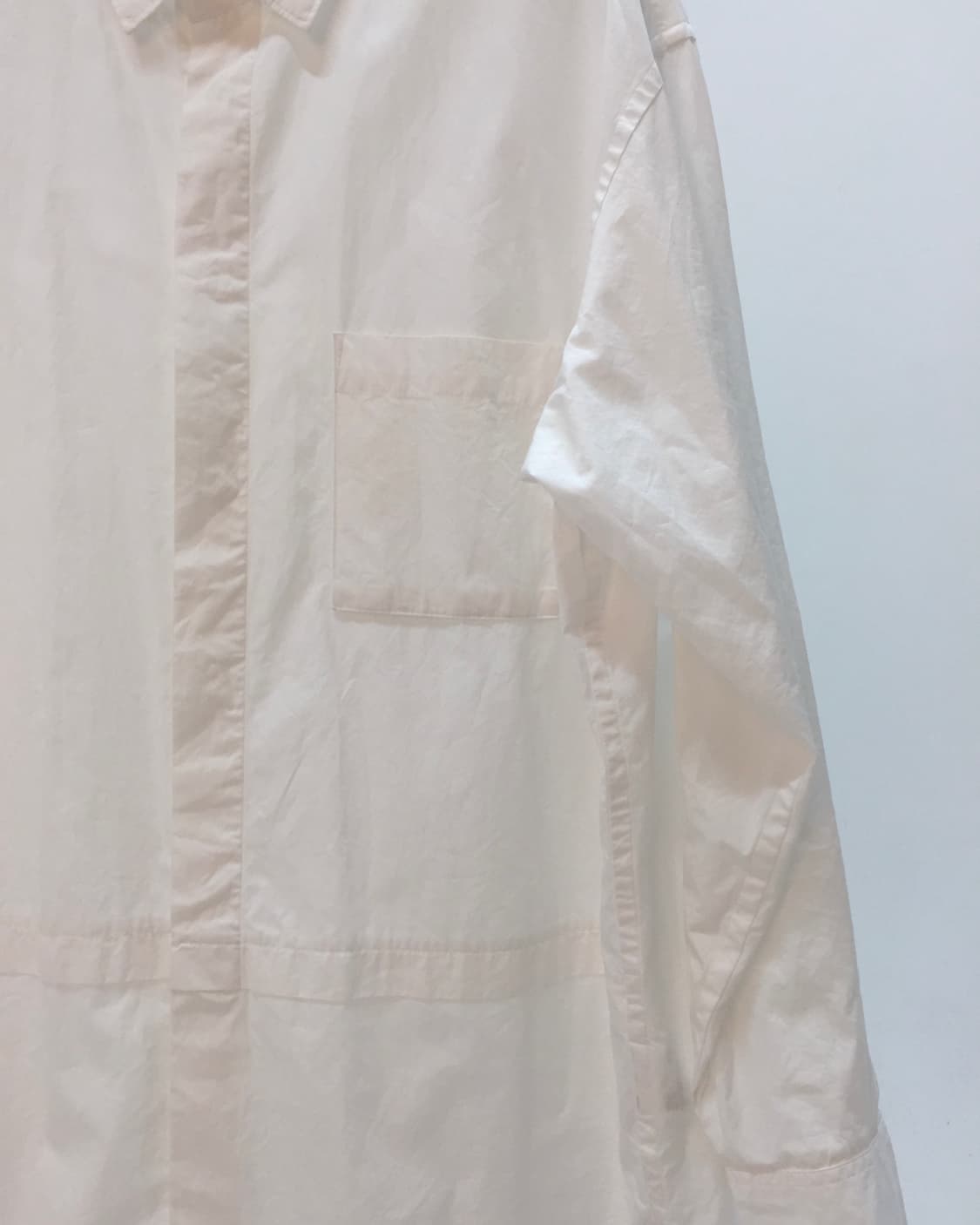 Jil Sander x UNIQLO Sleeve Minimal Shirt 상품이미지3