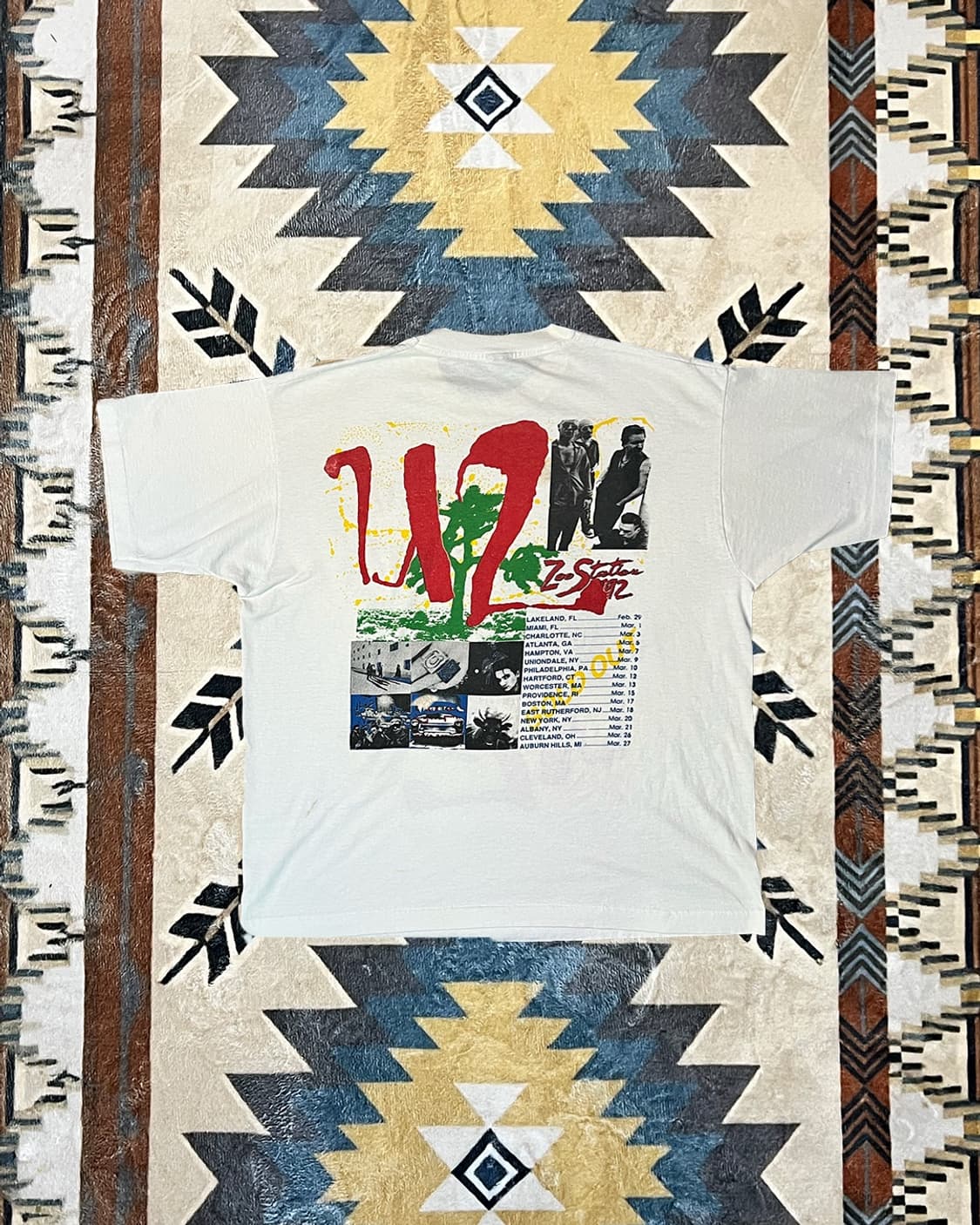 92’s U2 Zoo Station Shirt 상품이미지3