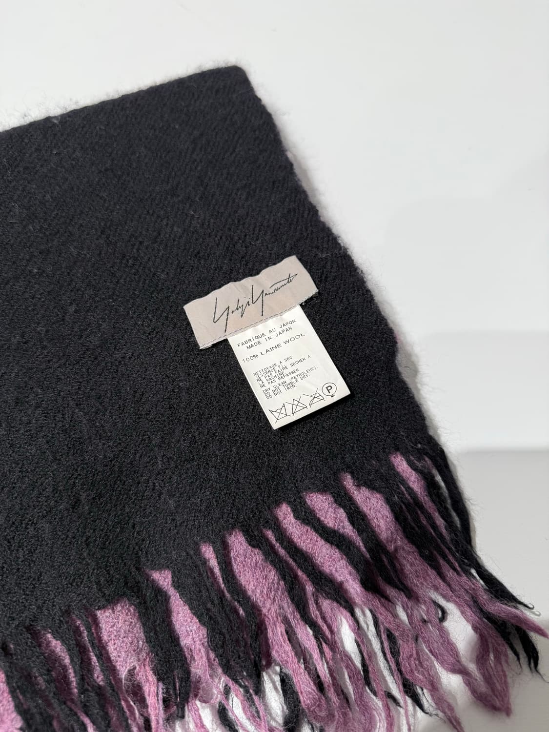 요지야마모토 머플러 상품이미지2