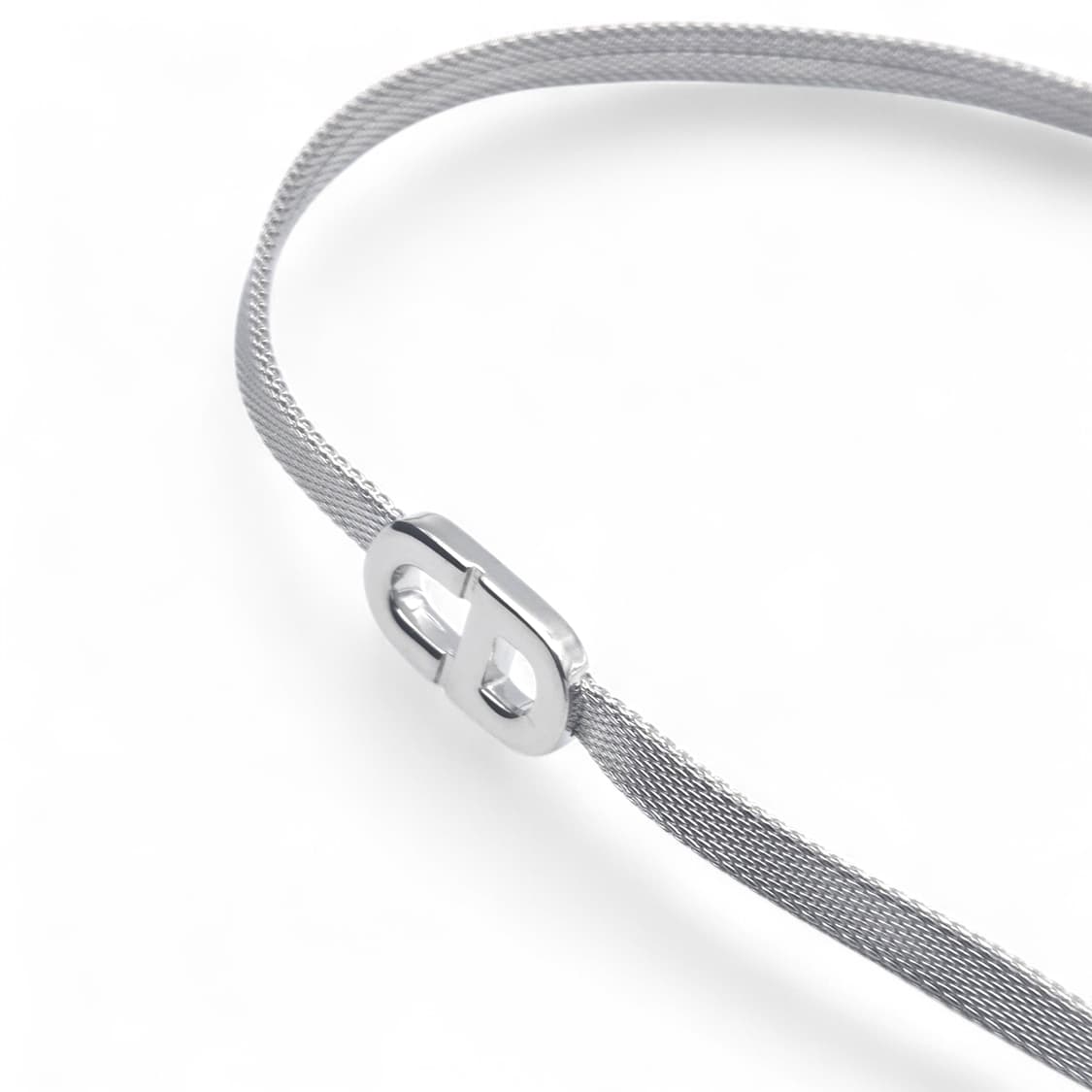 디올 CD로고 메쉬 목걸이 상품이미지6