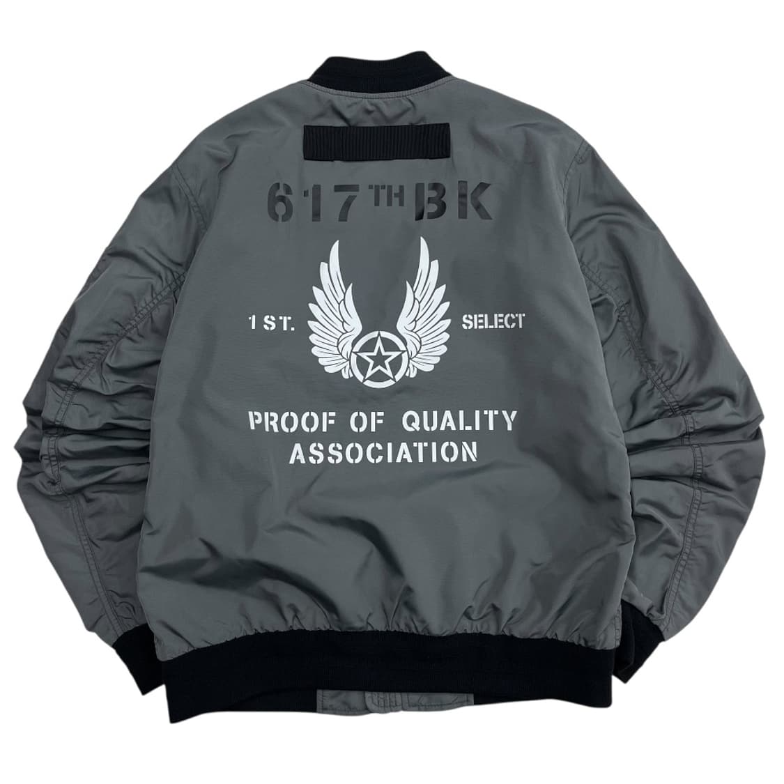 버커루 그레이 항공자켓 L 상품이미지5