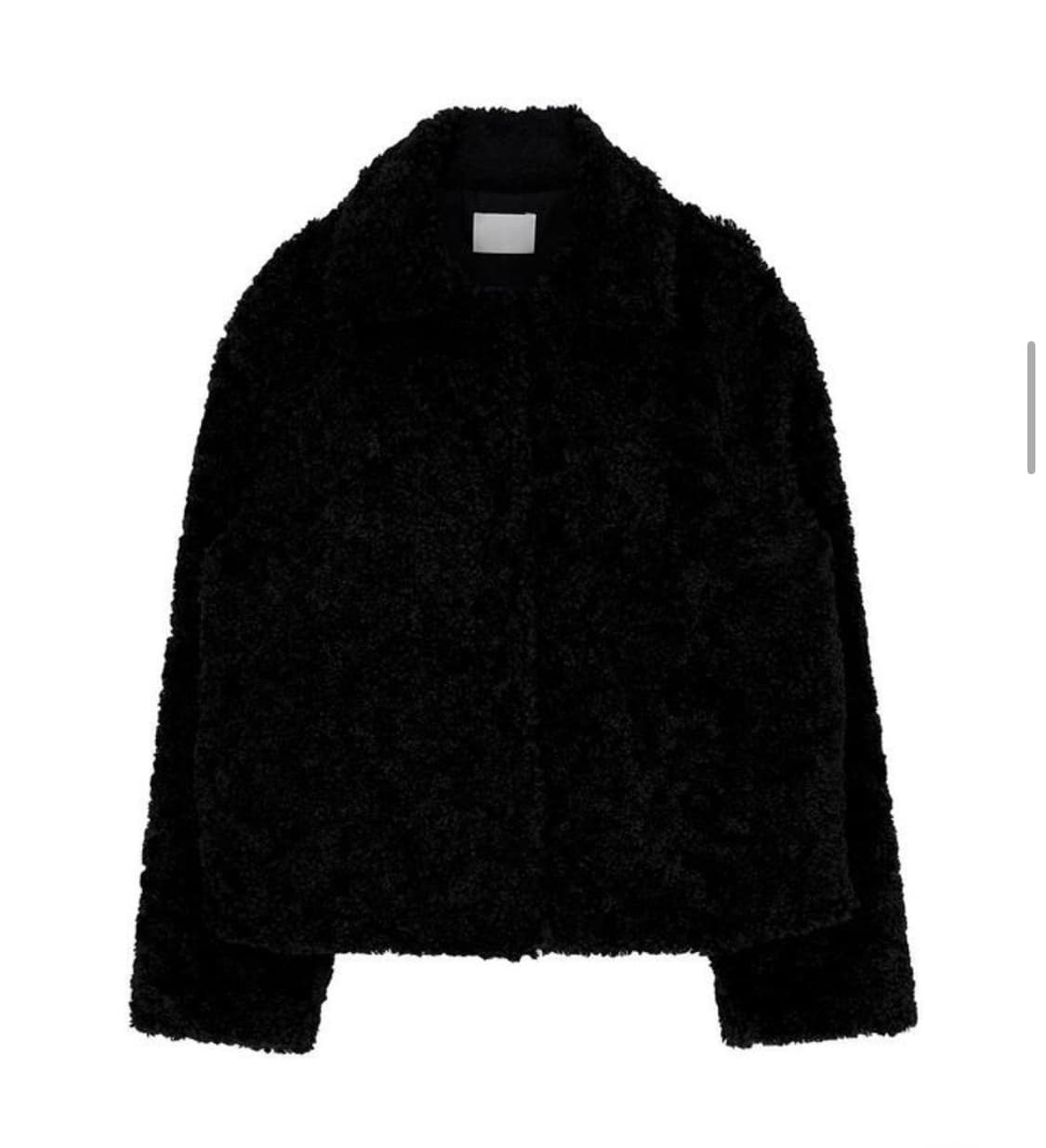 블랙 퍼 자켓 상품이미지1