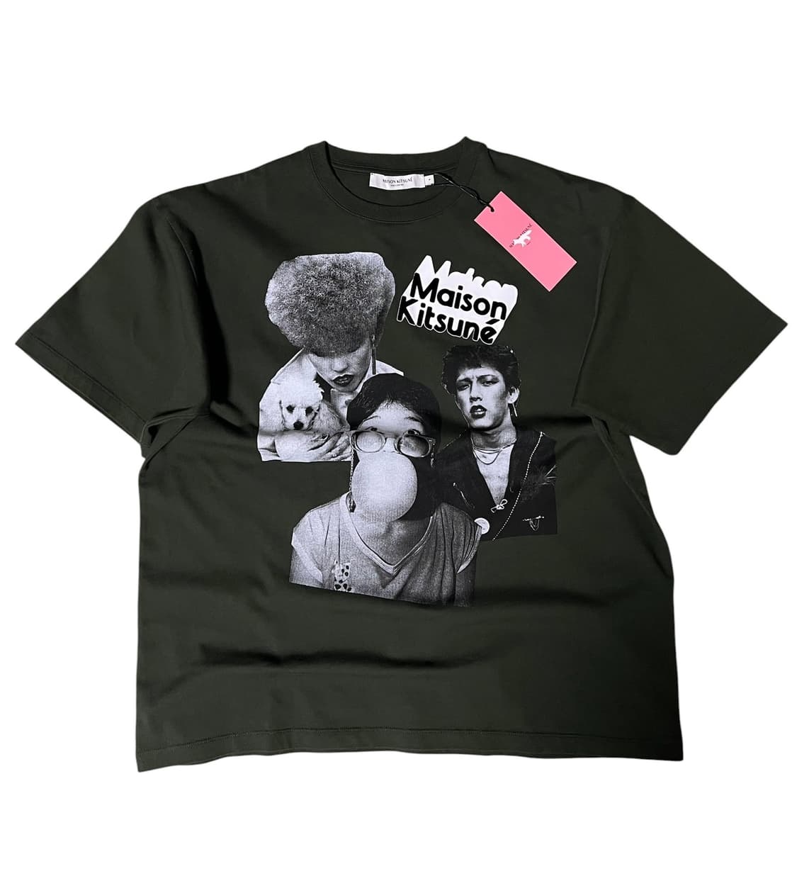 (새상품) 메종키츠네 그래픽 반팔티 상품이미지1