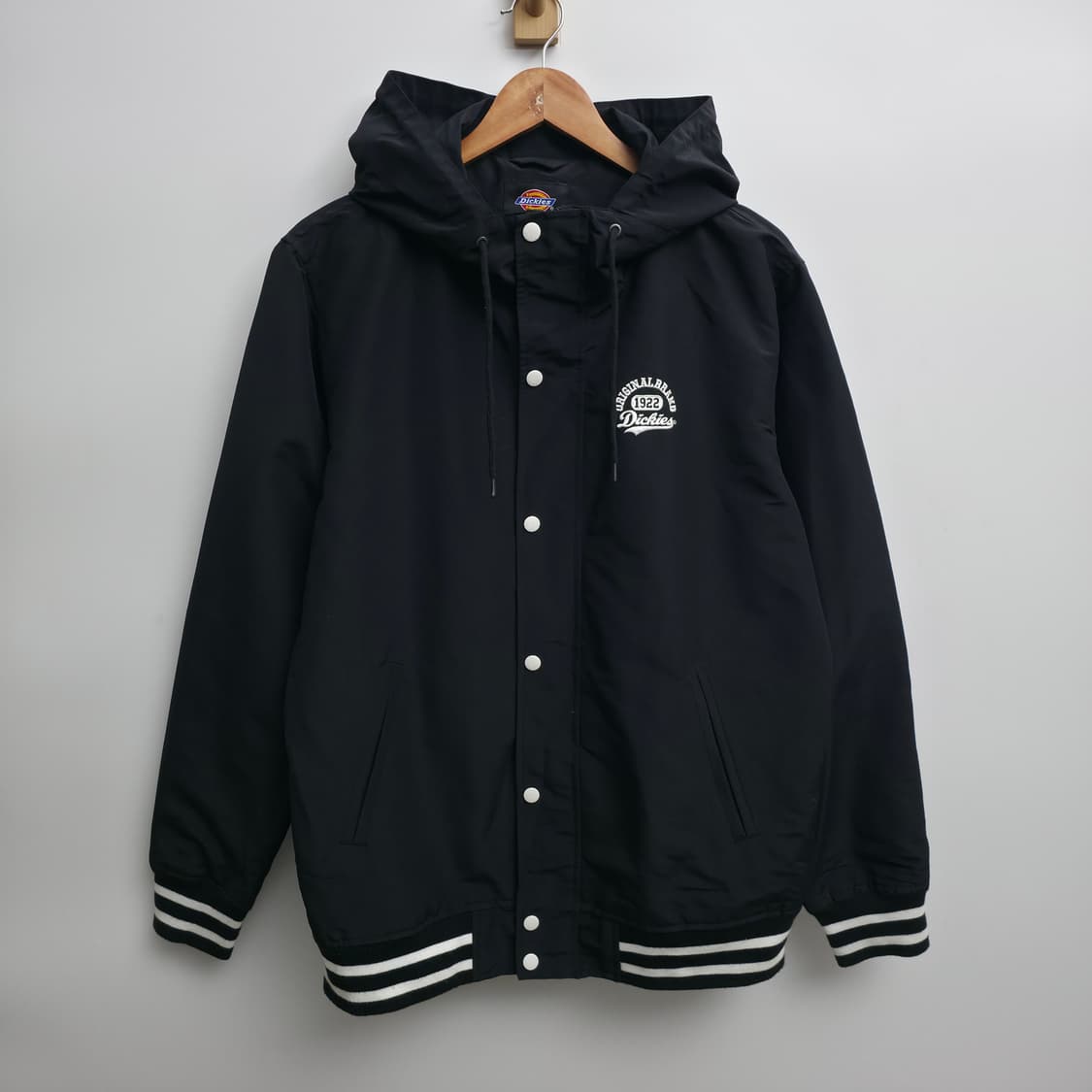 [XL] 디키즈 나일론 후드 코치 자켓 블랙 상품이미지1